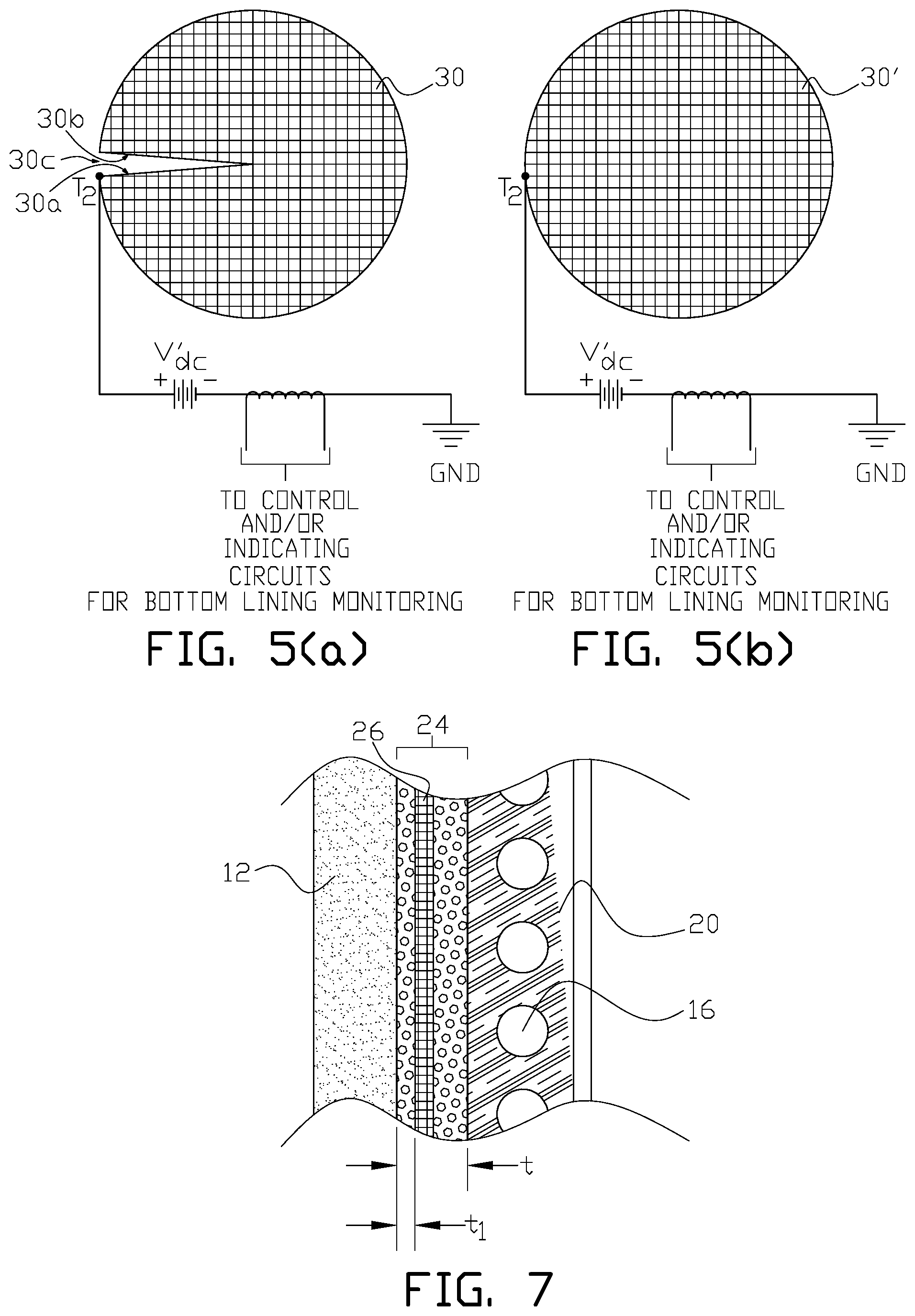 Patent US12098886 Figure 5 – Electric induction furnace with lining wear detection system