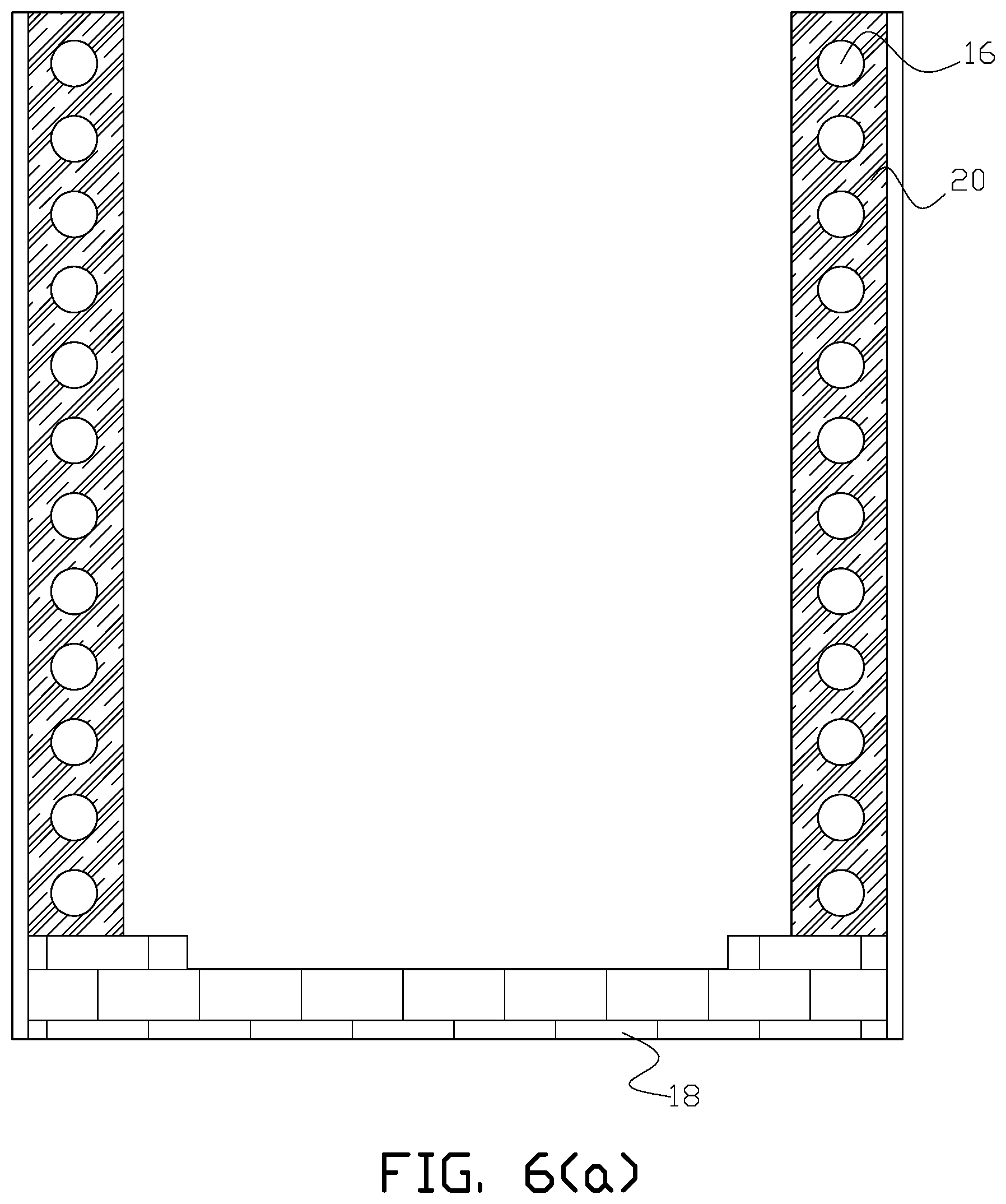 Patent US12098886 Figure 6 – Electric induction furnace with lining wear detection system
