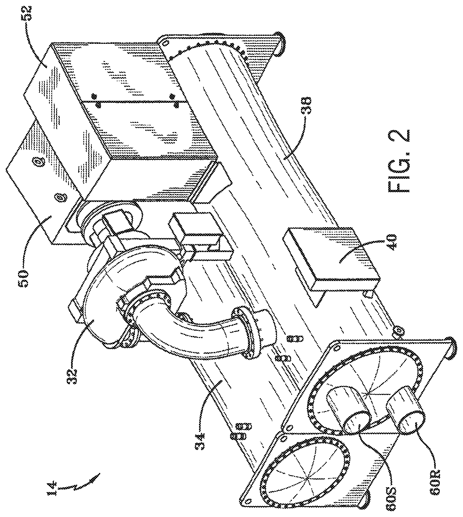 Patent US12098889 Figure 2 – Falling film heat exchanger