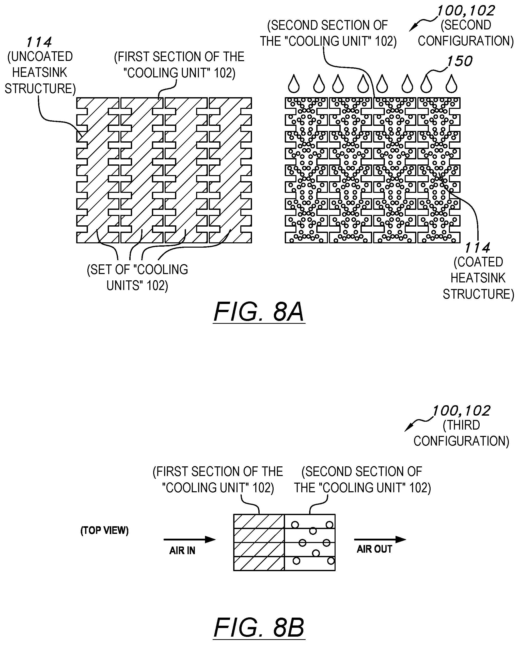 Patent US12098890 Figure 5 – Evaporative cooling system
