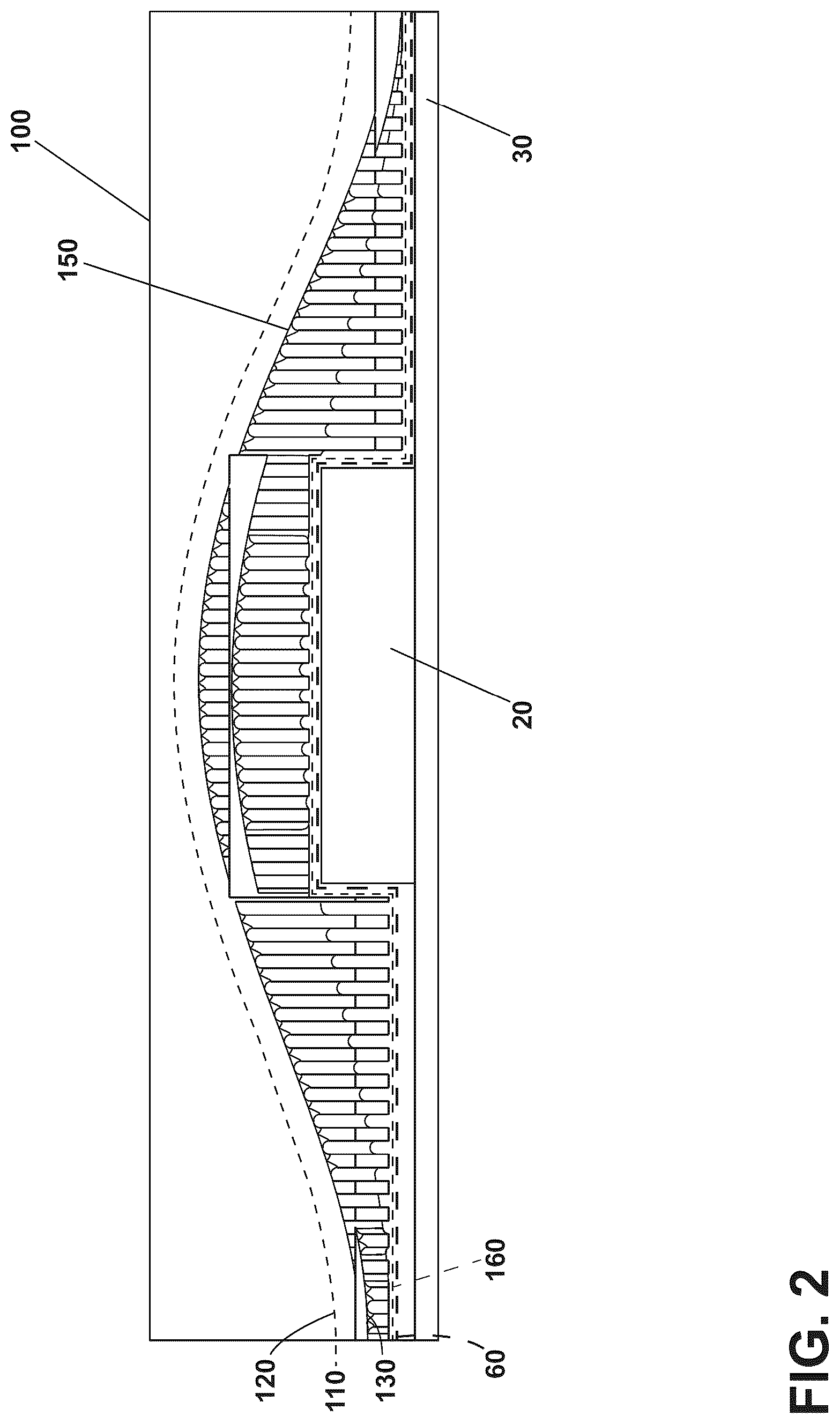 Patent US12098893 Figure 2 – Topological heatsink