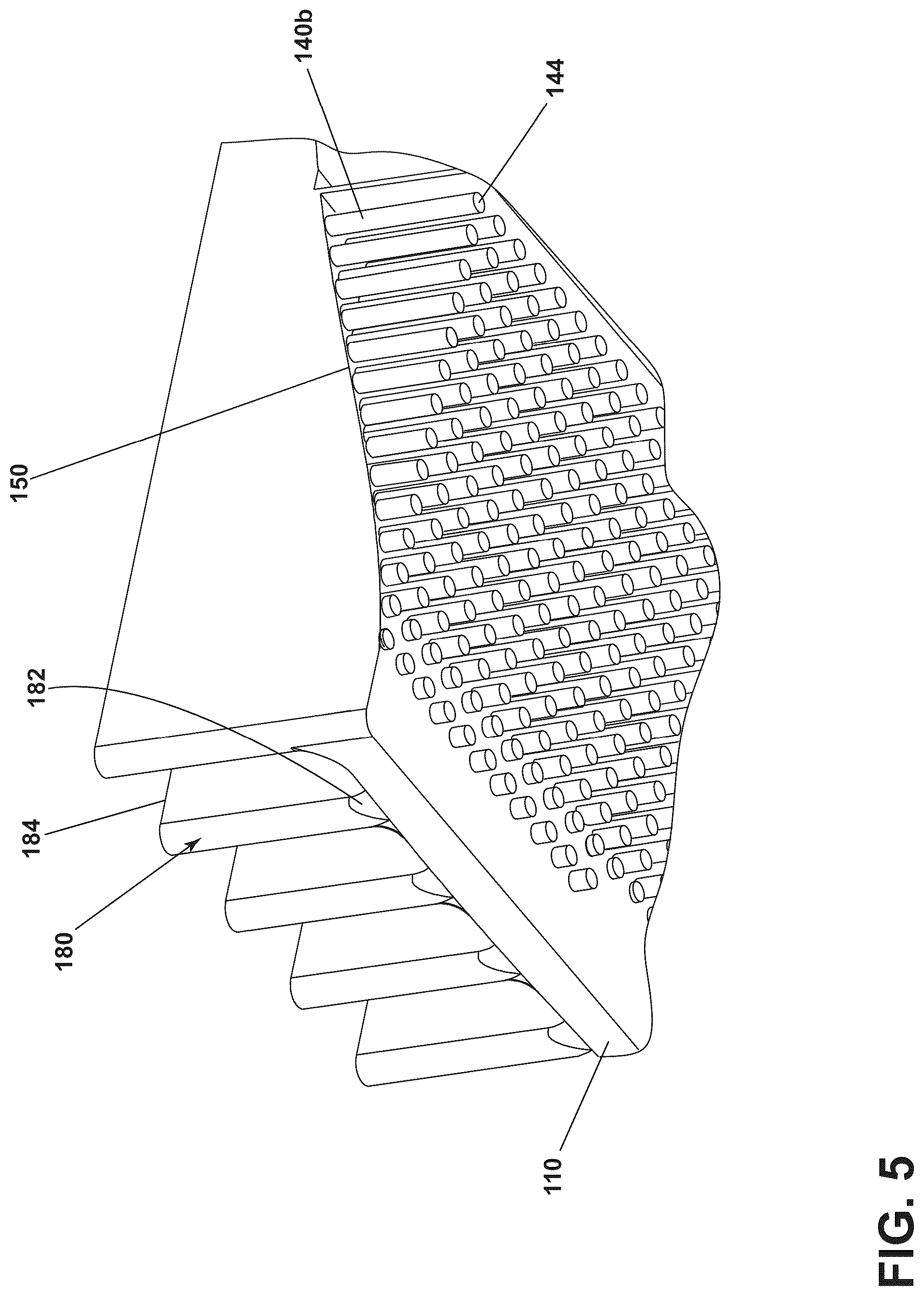 Patent US12098893 Figure 5 – Topological heatsink