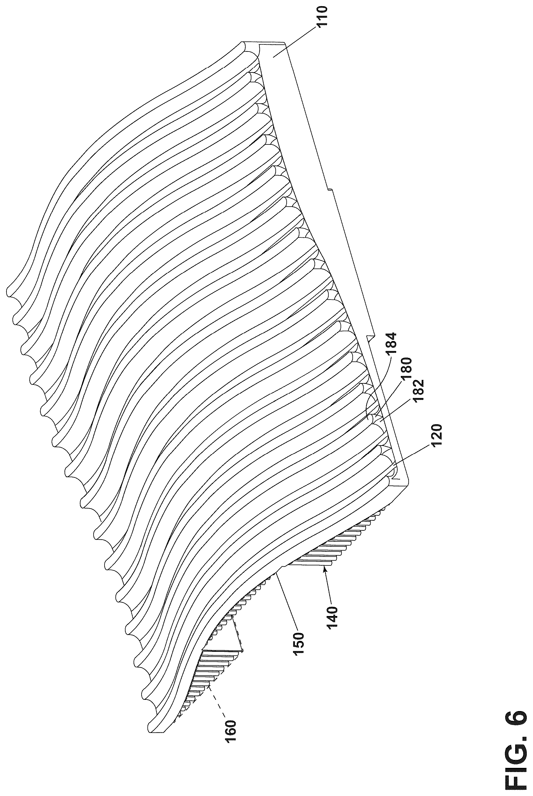Patent US12098893 Figure 6 – Topological heatsink