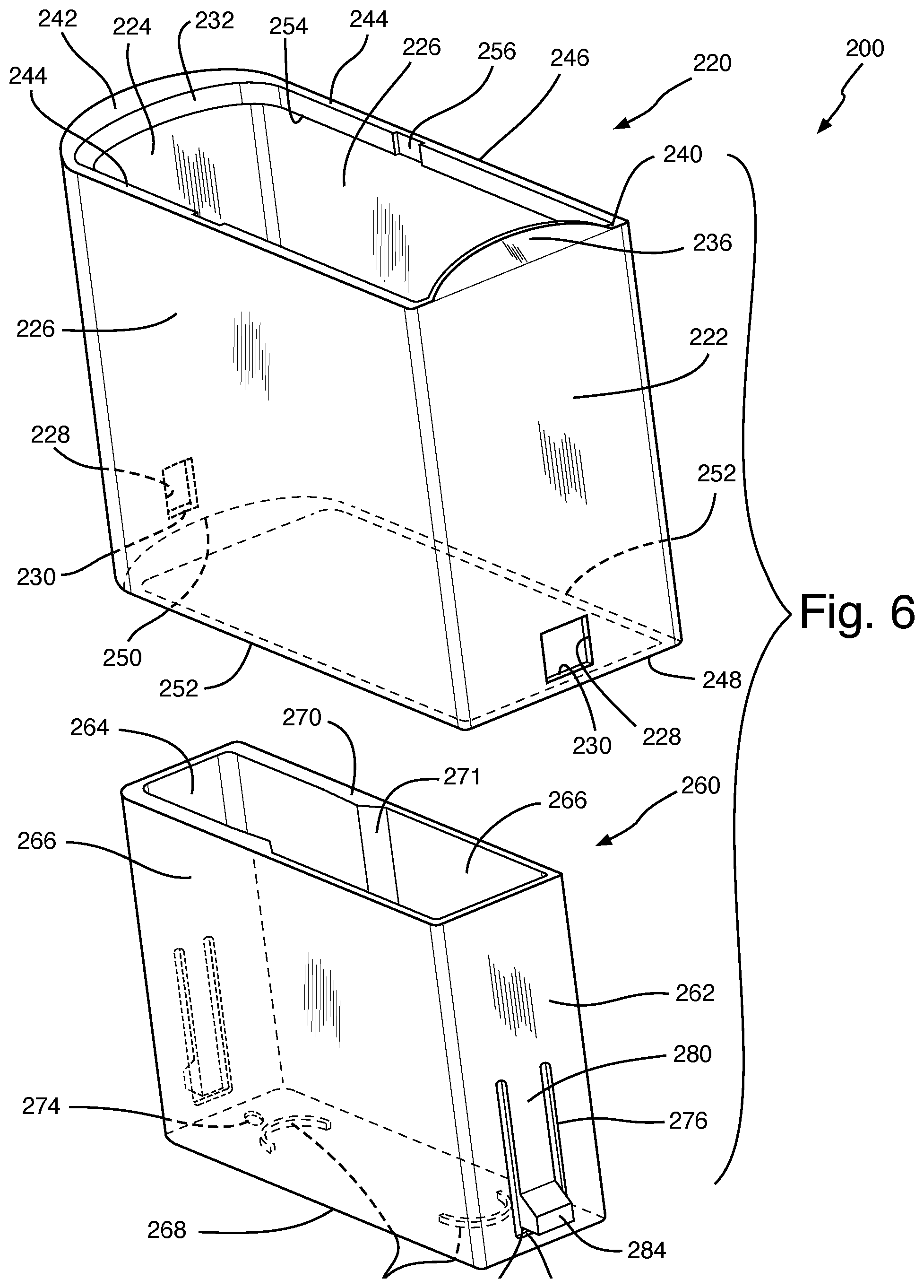 Patent US12098894 Figure 6 – Inverted locking mechanisms