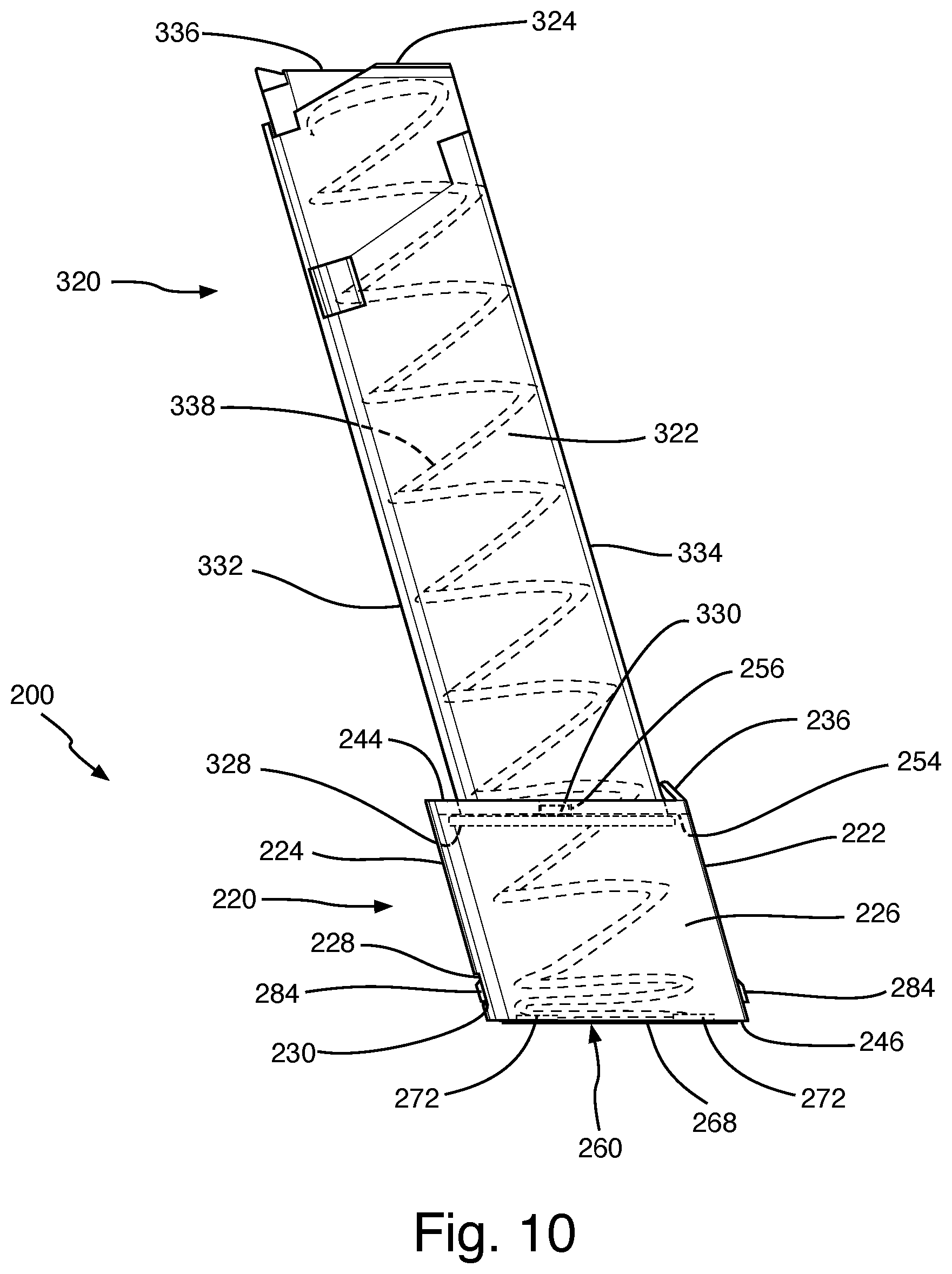 Patent US12098894 Figure 10 – Inverted locking mechanisms
