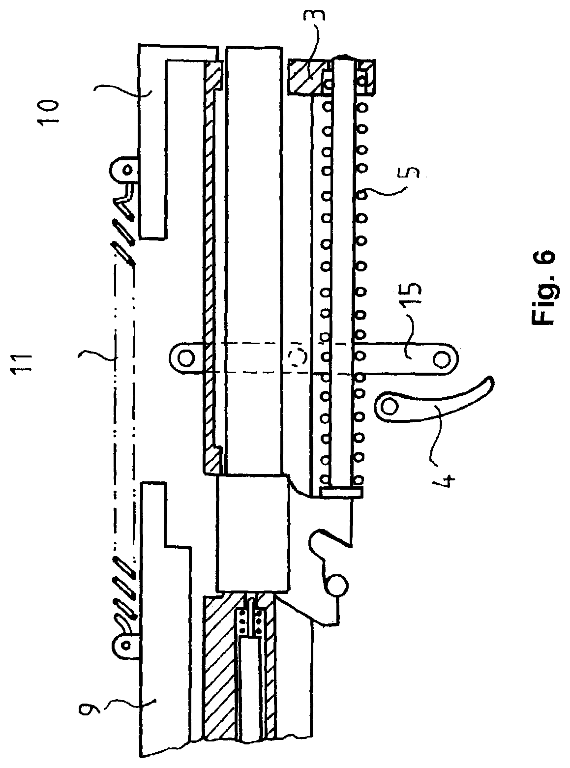 Patent US12098895 Figure 6 – Device for converting a semi-automatic self-loading gun to a full automatic weapon