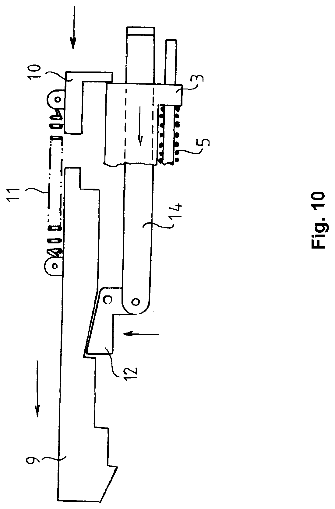 Patent US12098895 Figure 10 – Device for converting a semi-automatic self-loading gun to a full automatic weapon