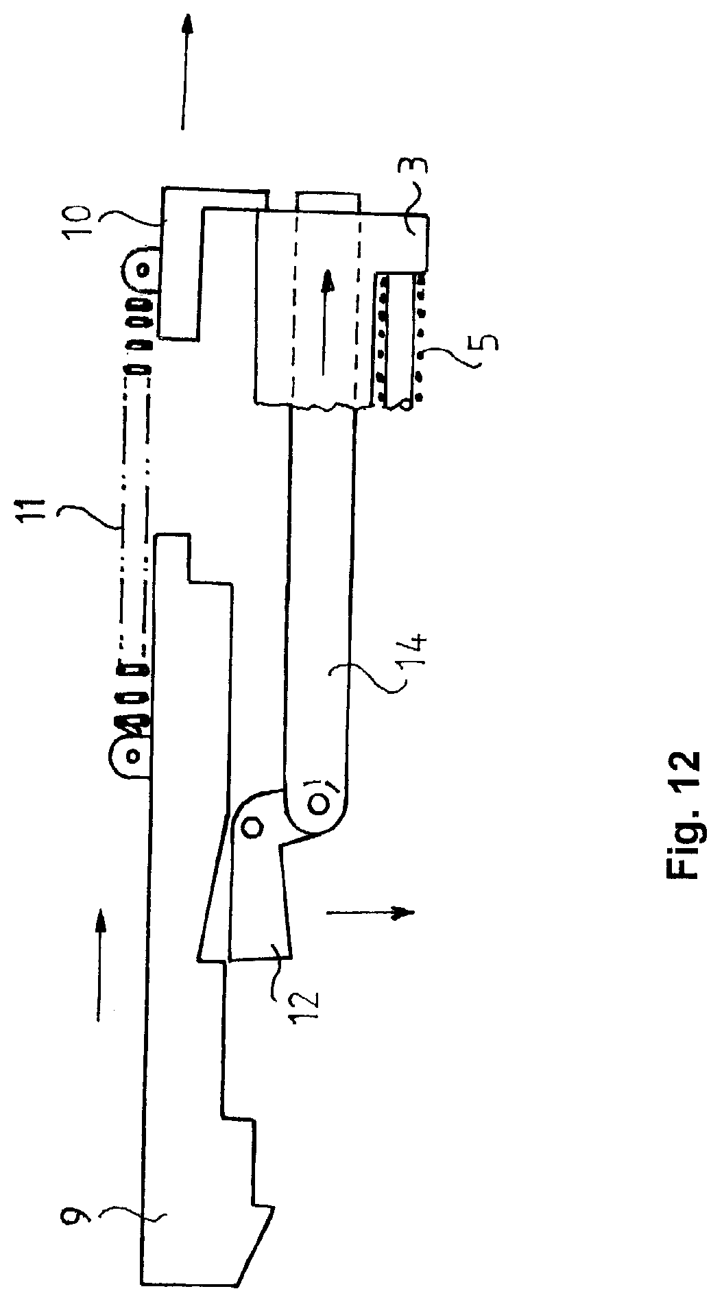 Patent US12098895 Figure 12 – Device for converting a semi-automatic self-loading gun to a full automatic weapon