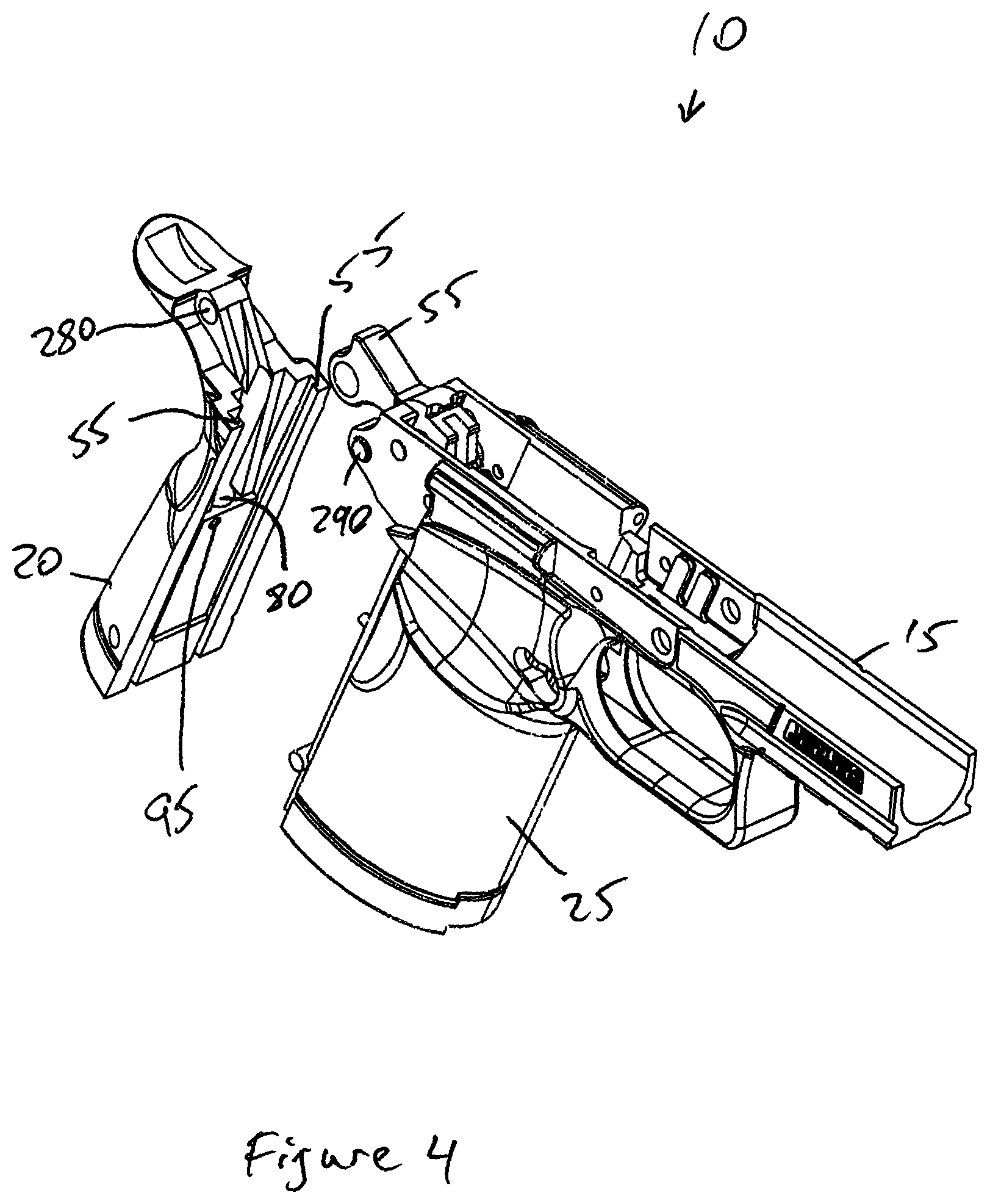 Patent US12098898 Figure 5 – Backstrap assembly for a firearm