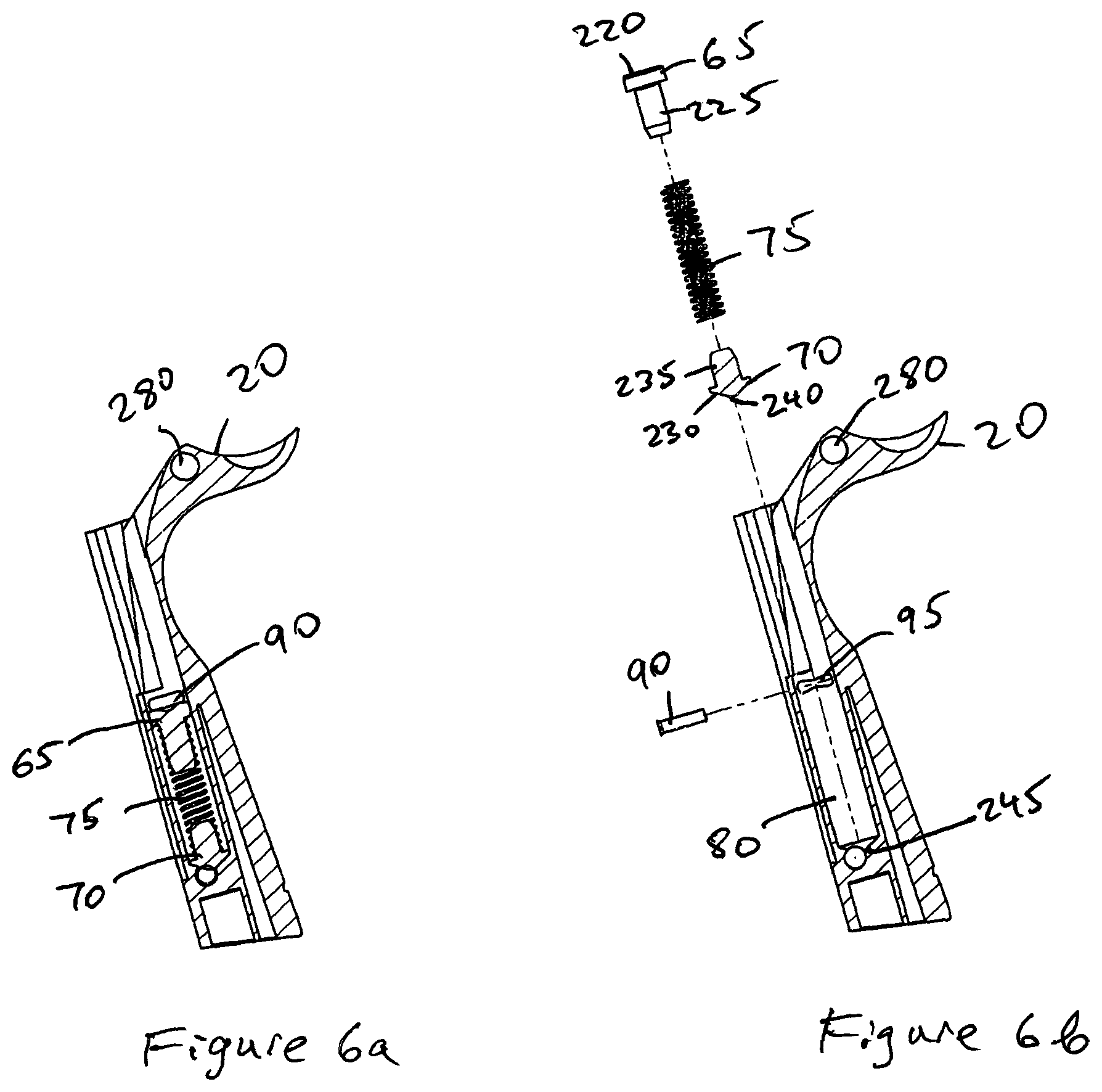 Patent US12098898 Figure 7 – Backstrap assembly for a firearm