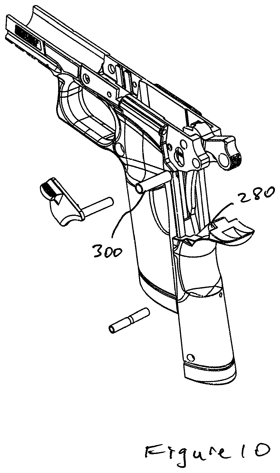 Patent US12098898 Figure 11 – Backstrap assembly for a firearm