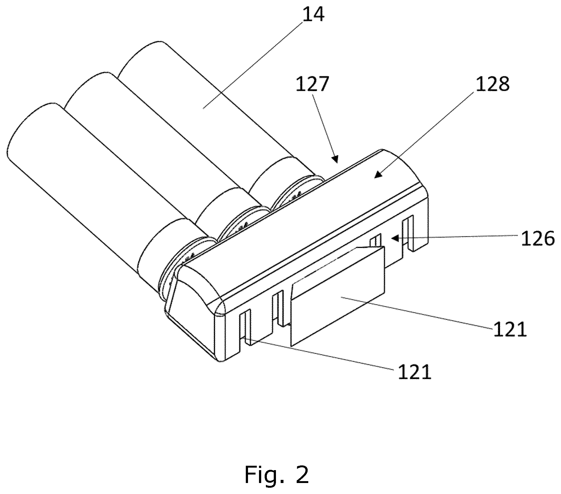 Patent US12098899 Figure 2 – Retainer for catching ejected cartridge cases from shotguns