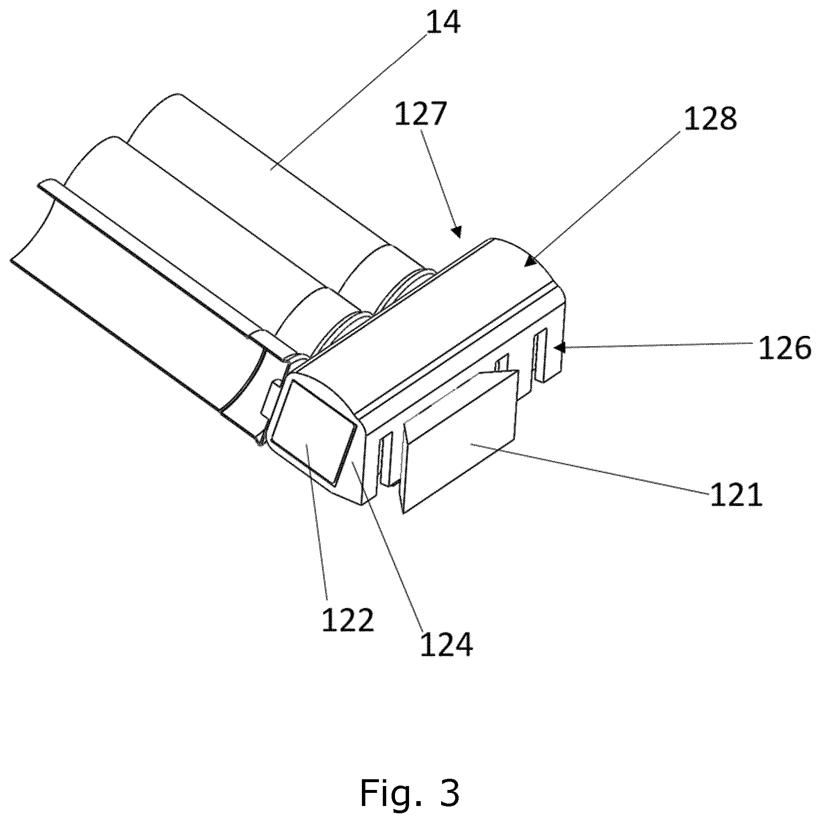 Patent US12098899 Figure 3 – Retainer for catching ejected cartridge cases from shotguns