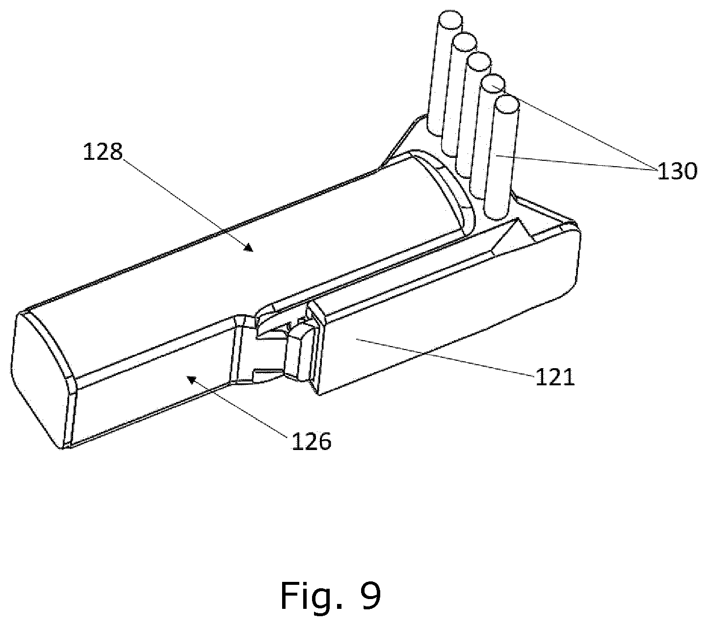 Patent US12098899 Figure 9 – Retainer for catching ejected cartridge cases from shotguns