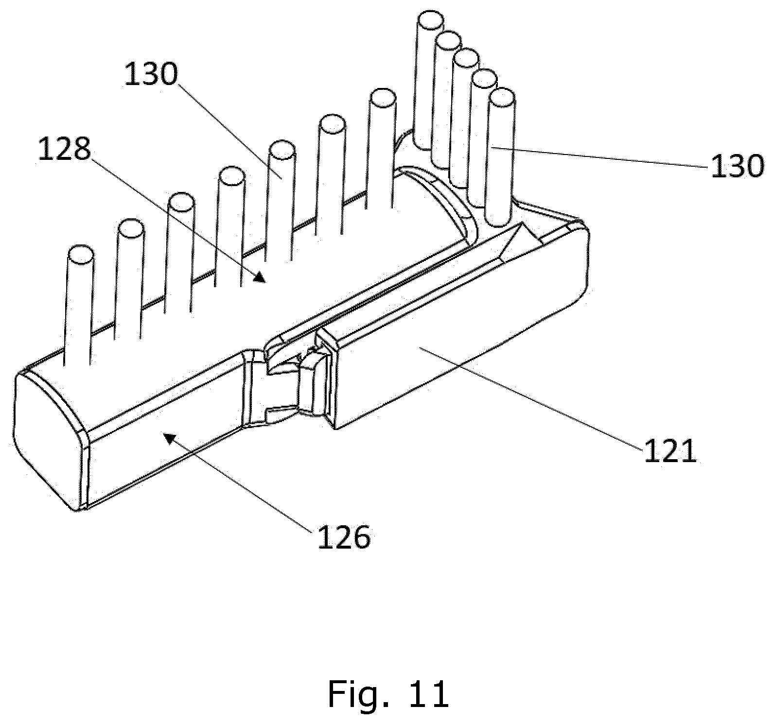 Patent US12098899 Figure 11 – Retainer for catching ejected cartridge cases from shotguns