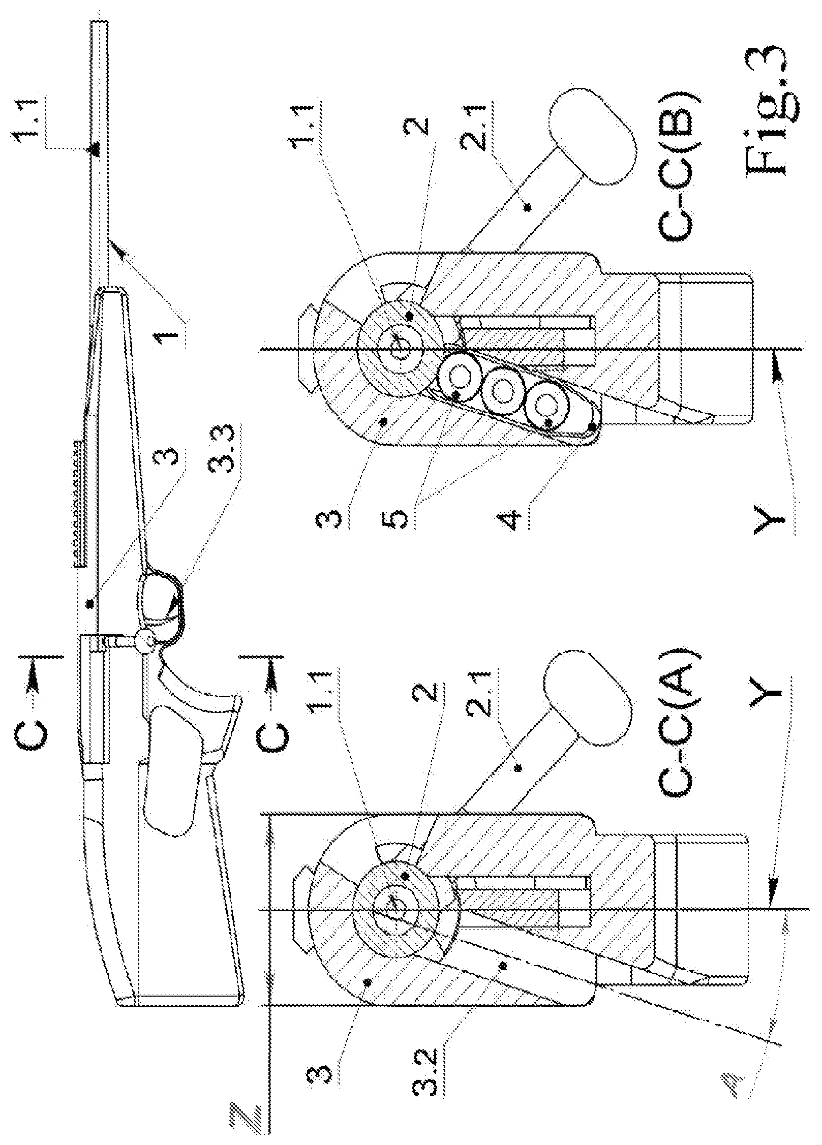 Patent US12098900 Figure 3 – Turlakov's rifle N 8 (IRINA)