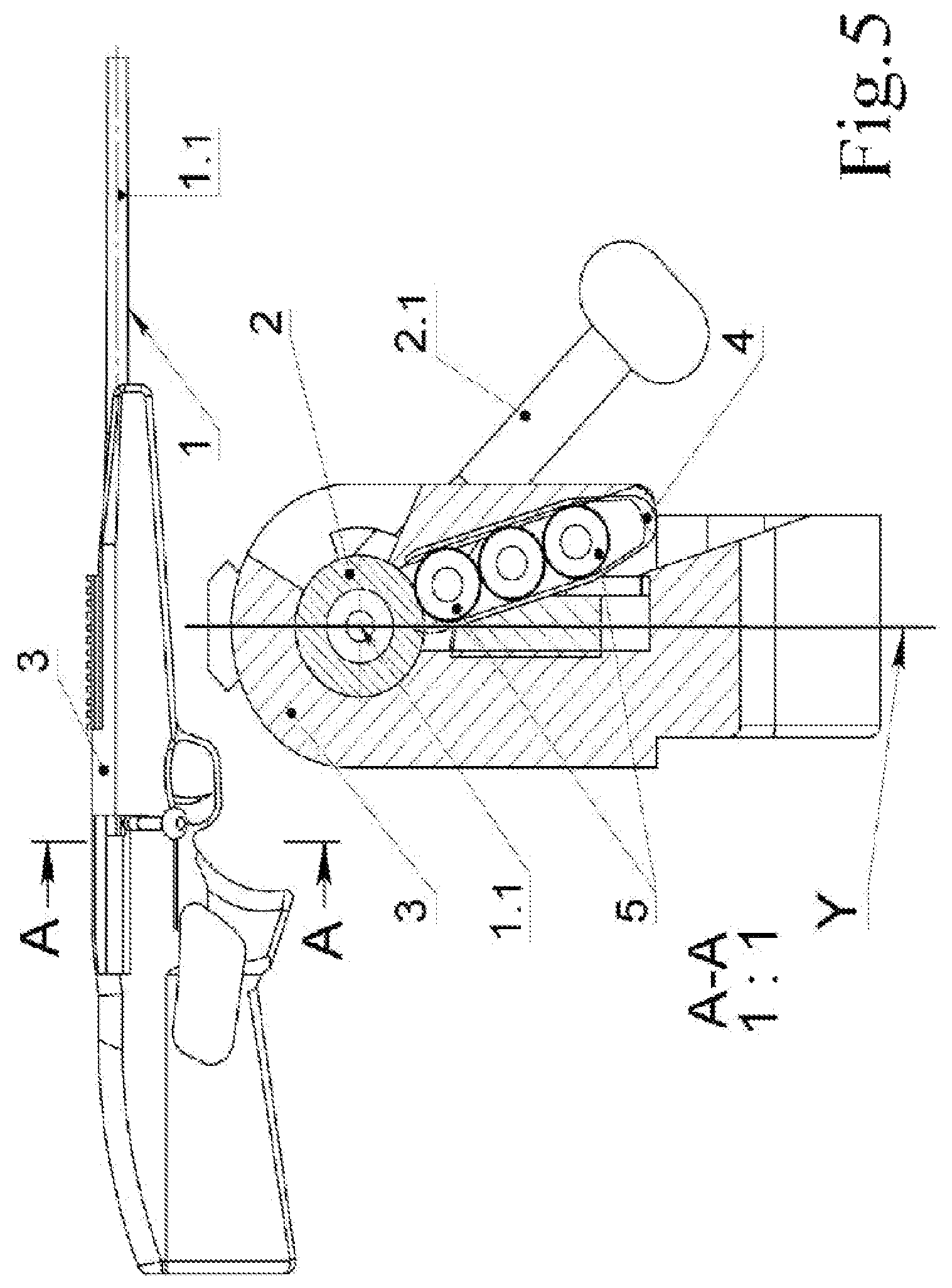 Patent US12098900 Figure 5 – Turlakov's rifle N 8 (IRINA)