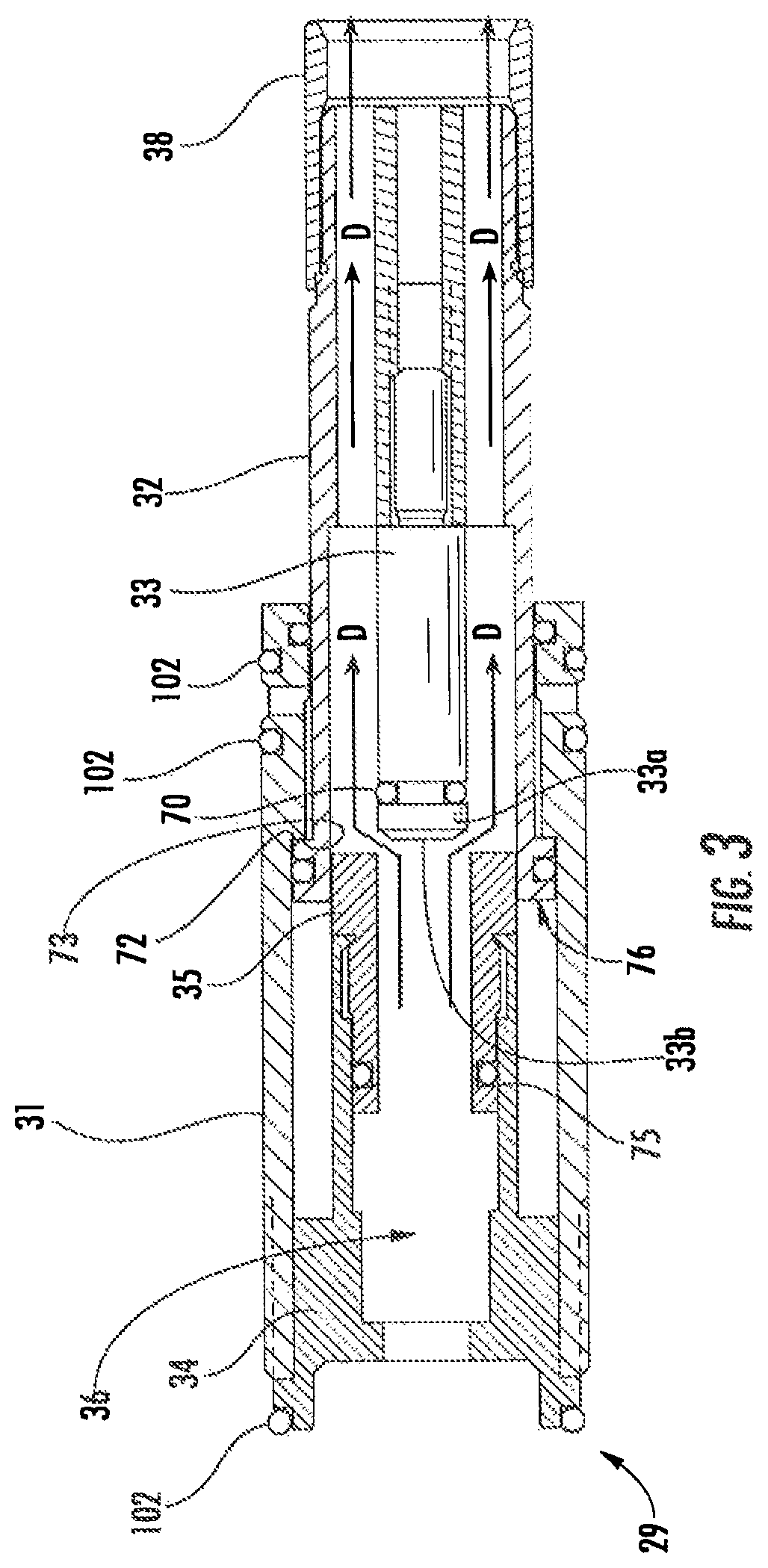 Patent US12098902 Figure 3 – Compressed gas gun