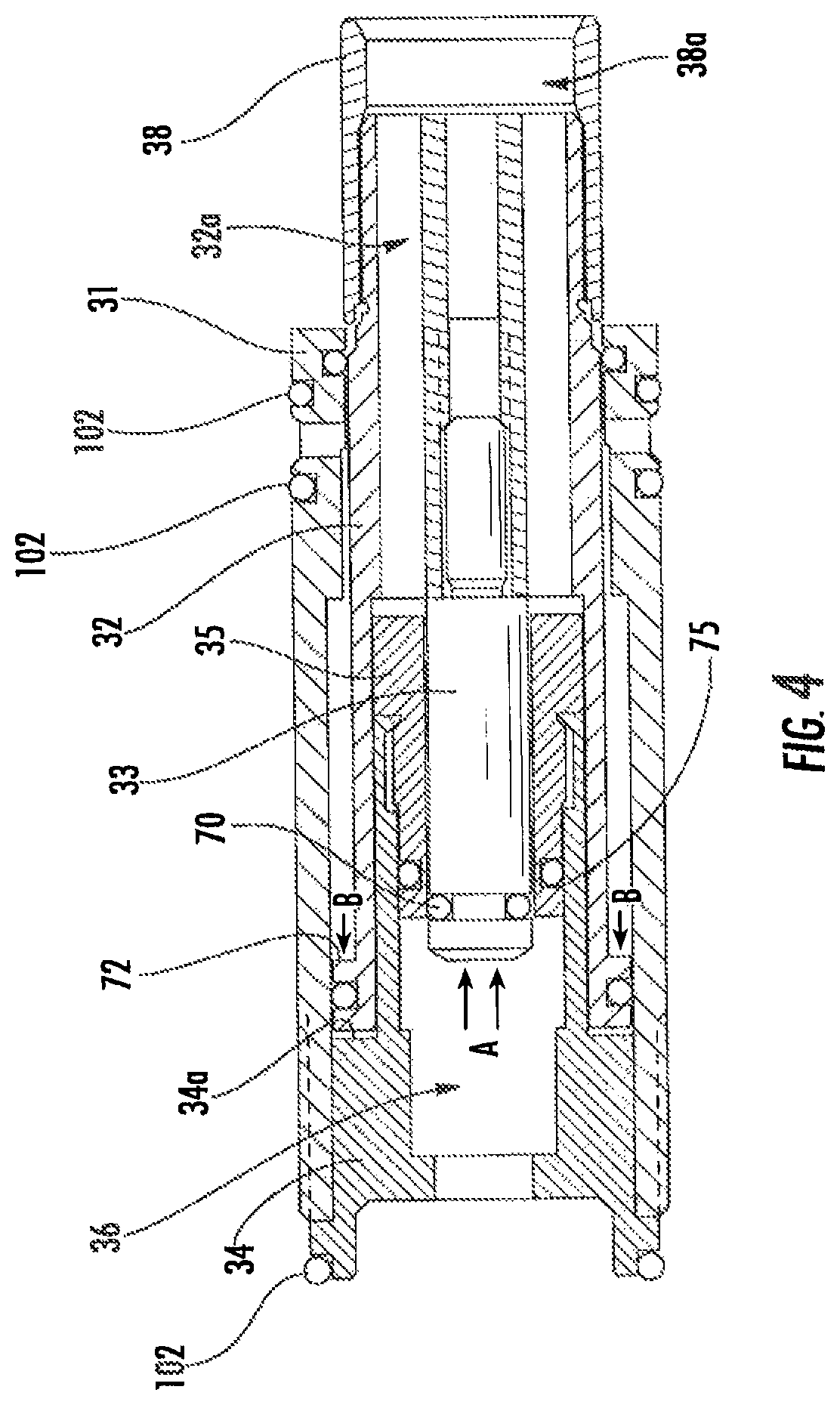 Patent US12098902 Figure 4 – Compressed gas gun