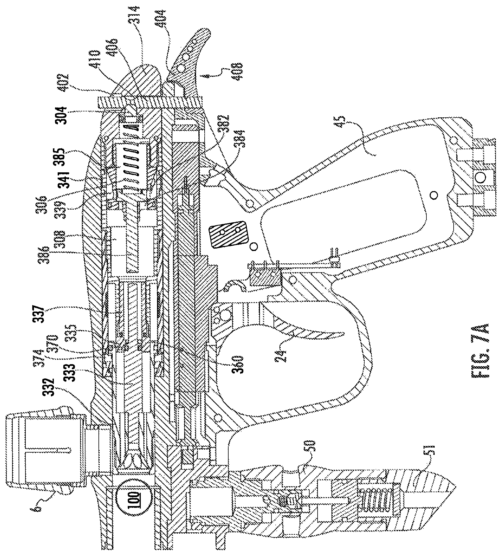 Patent US12098902 Figure 9 – Compressed gas gun
