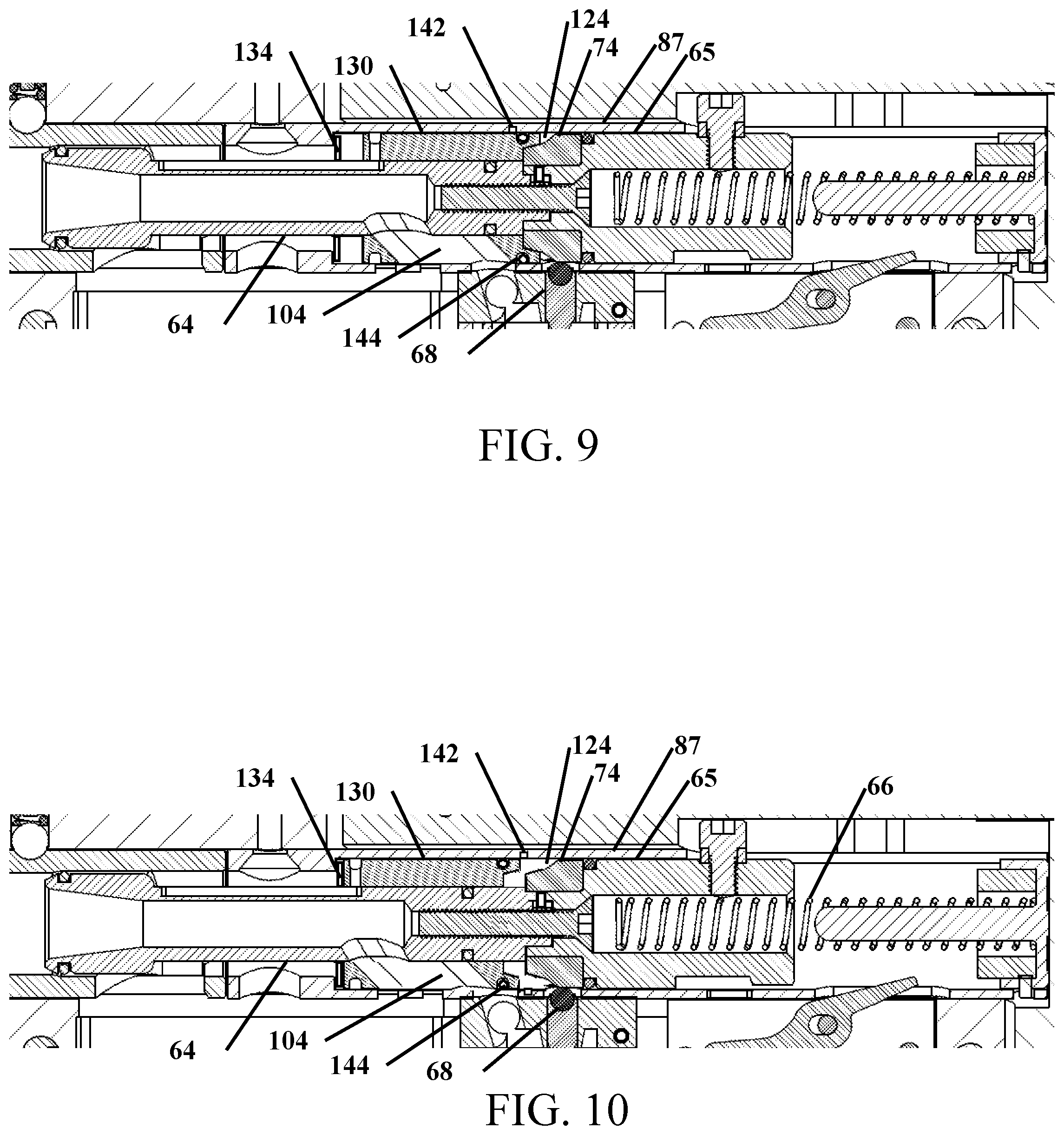 Patent US12098903 Figure 6 – Two-stage airgun fire and reset