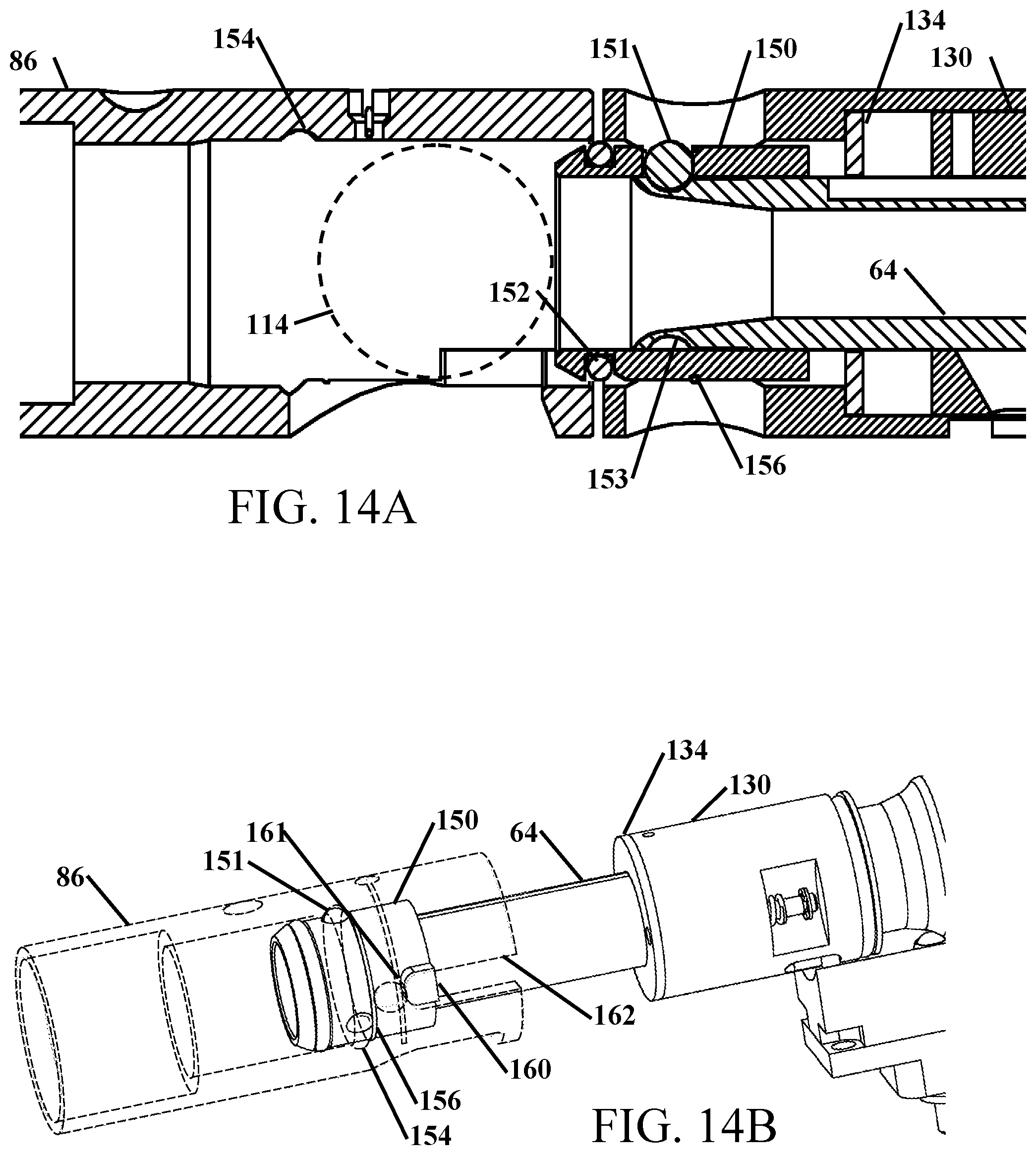 Patent US12098903 Figure 10 – Two-stage airgun fire and reset
