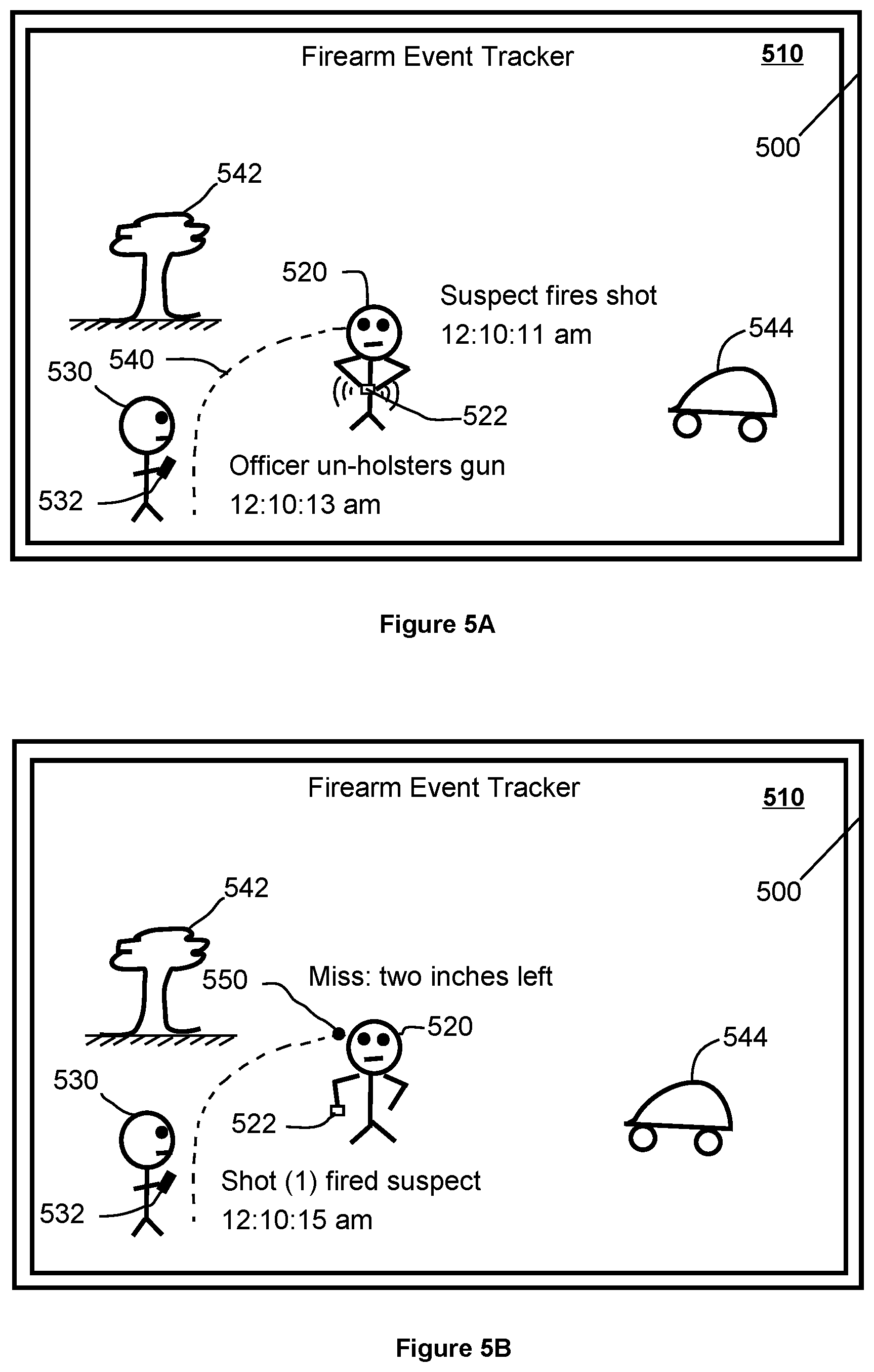 Patent US12098905 Figure 4 – Firearm system that tracks points of aim of a firearm