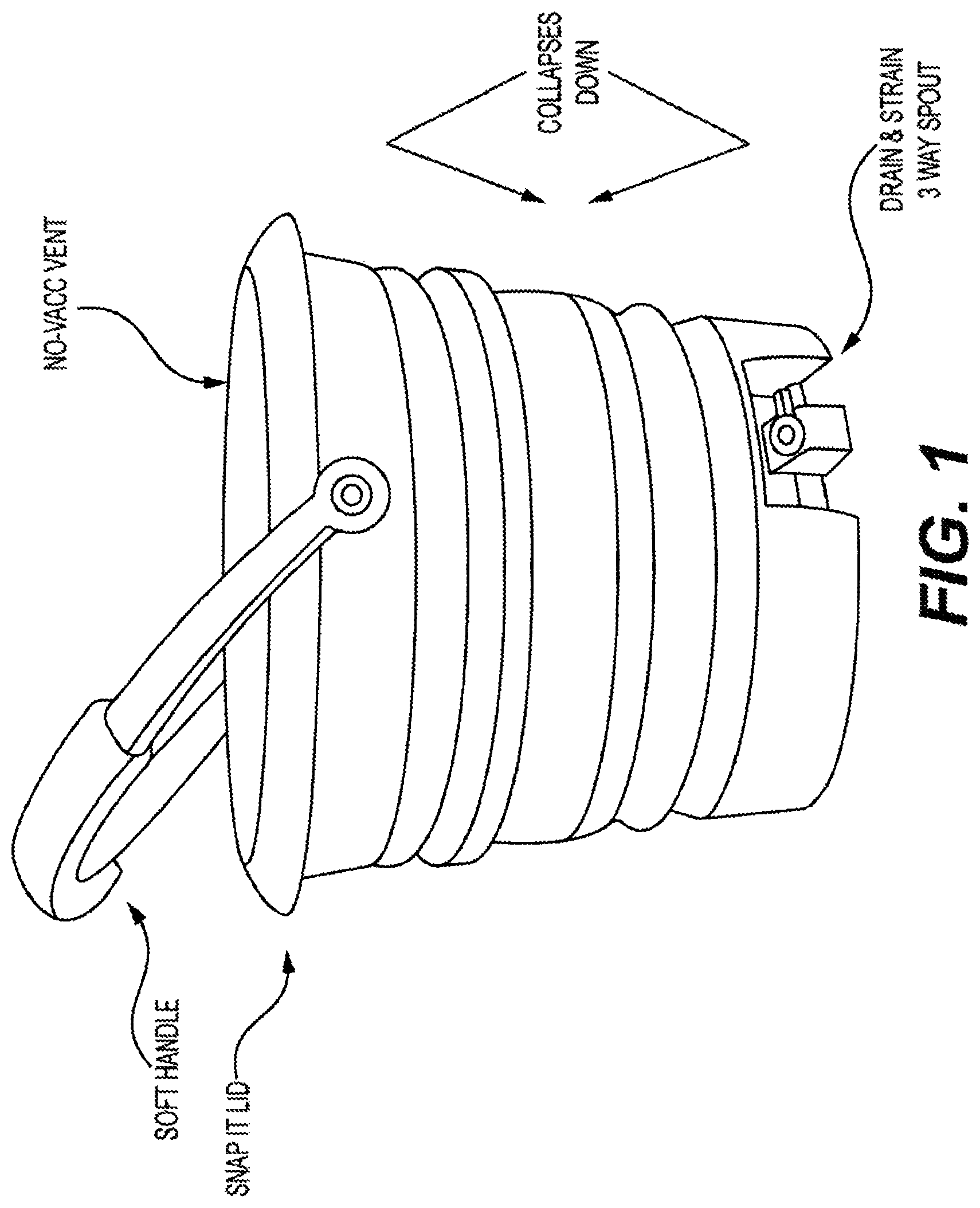 Patent US12098908 Figure 1 – Ammunition bucket