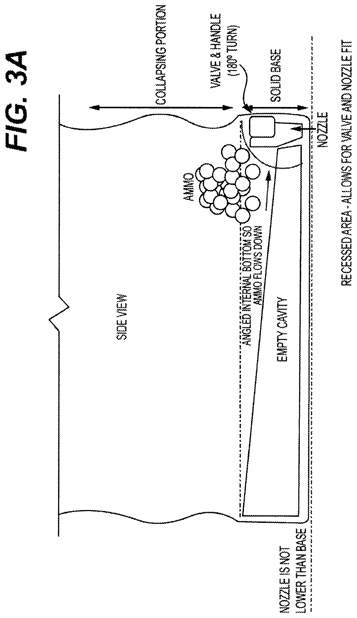 Patent US12098908 Figure 3 – Ammunition bucket