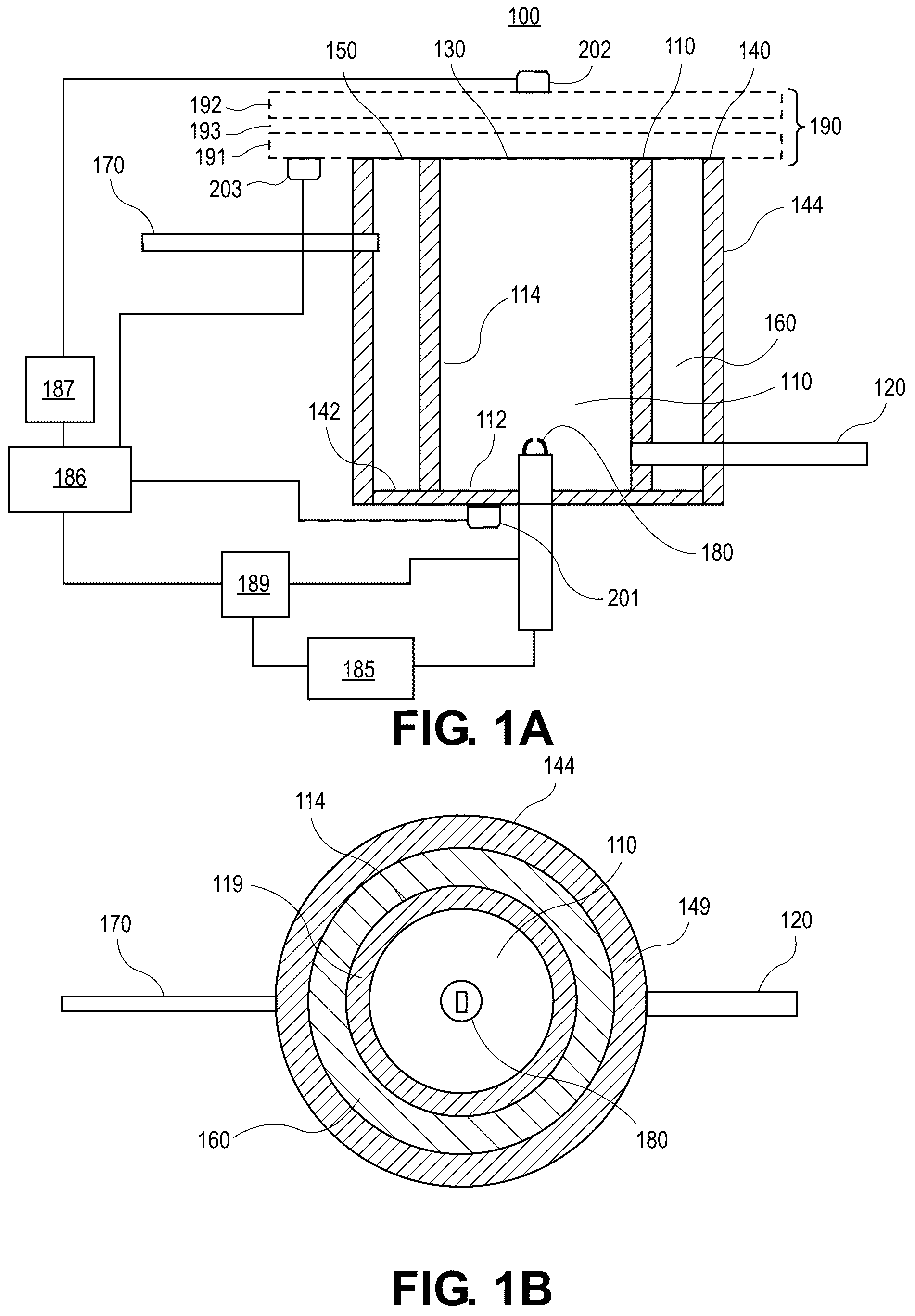 Patent US12098915 Figure 1 – Under water plasma elastics wave gap measuring