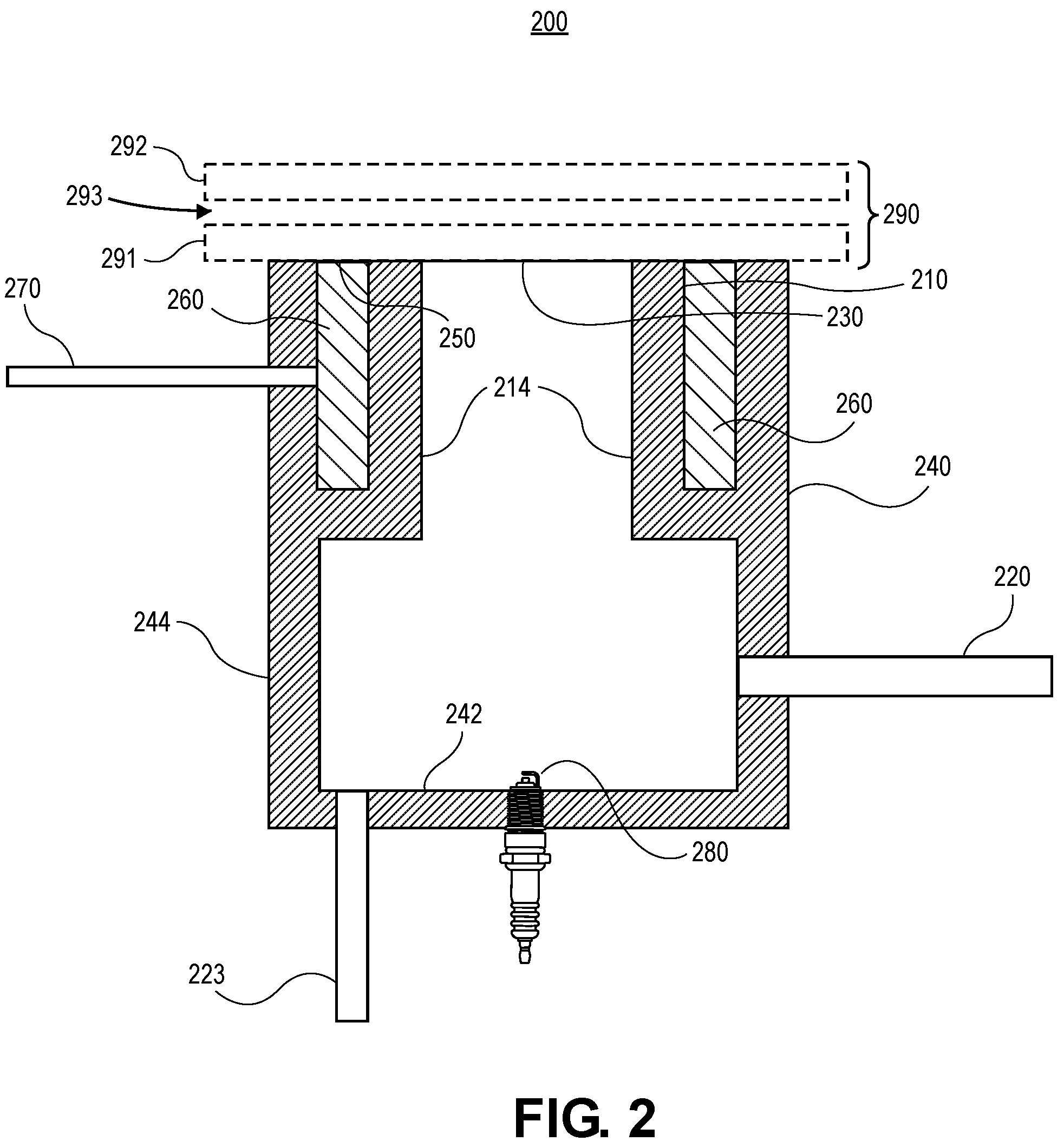 Patent US12098915 Figure 4 – Under water plasma elastics wave gap measuring