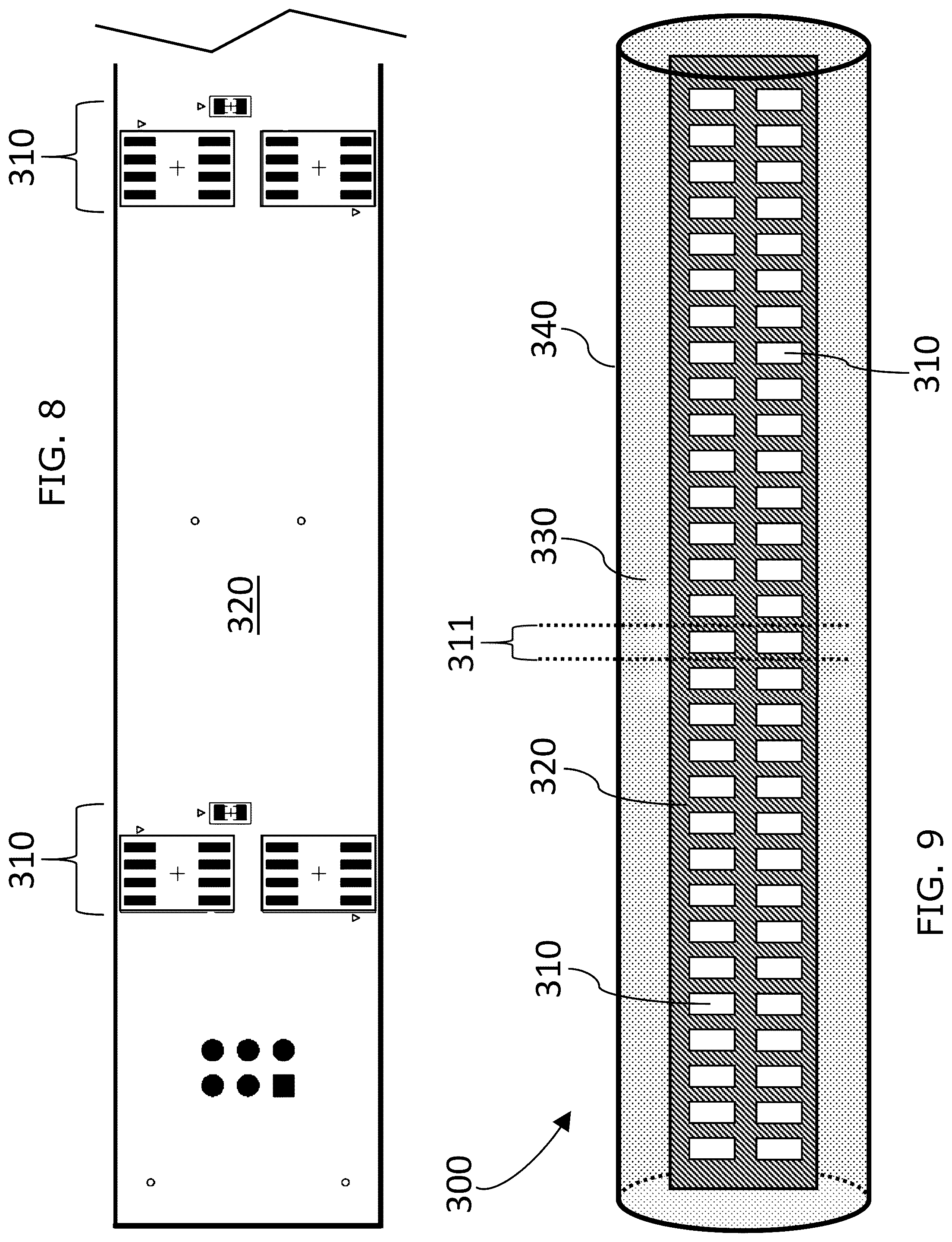Patent US12098916 Figure 4 – Temperature sensing arrayal for freeboard detection
