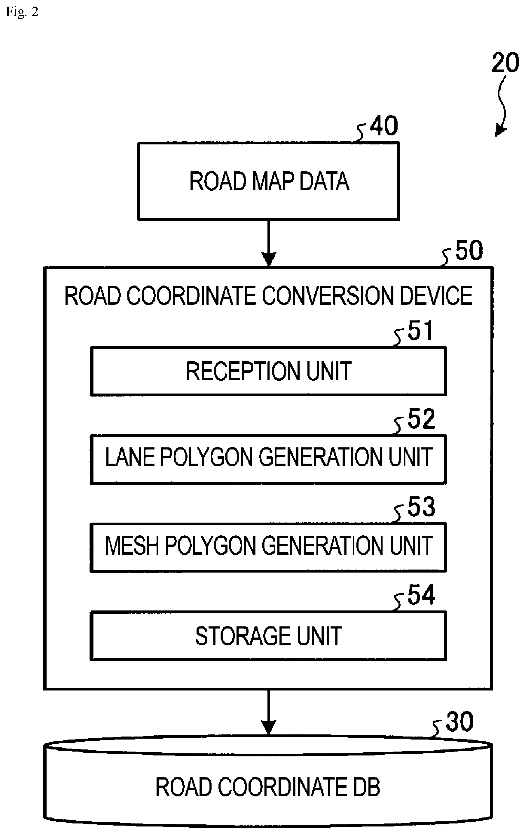 Patent US12098933 Figure 2 – Generation device, generation method, and generation program