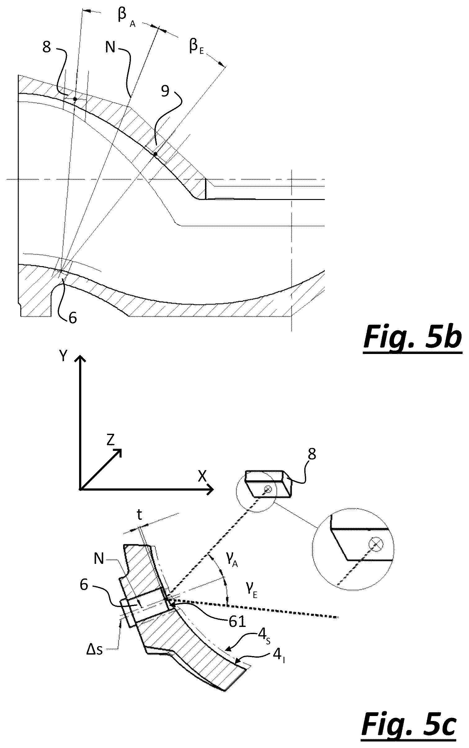 Patent US12098937 Figure 4 – Measuring channel and process for spatially arranging a sensor component or sensor array in a measuring channel