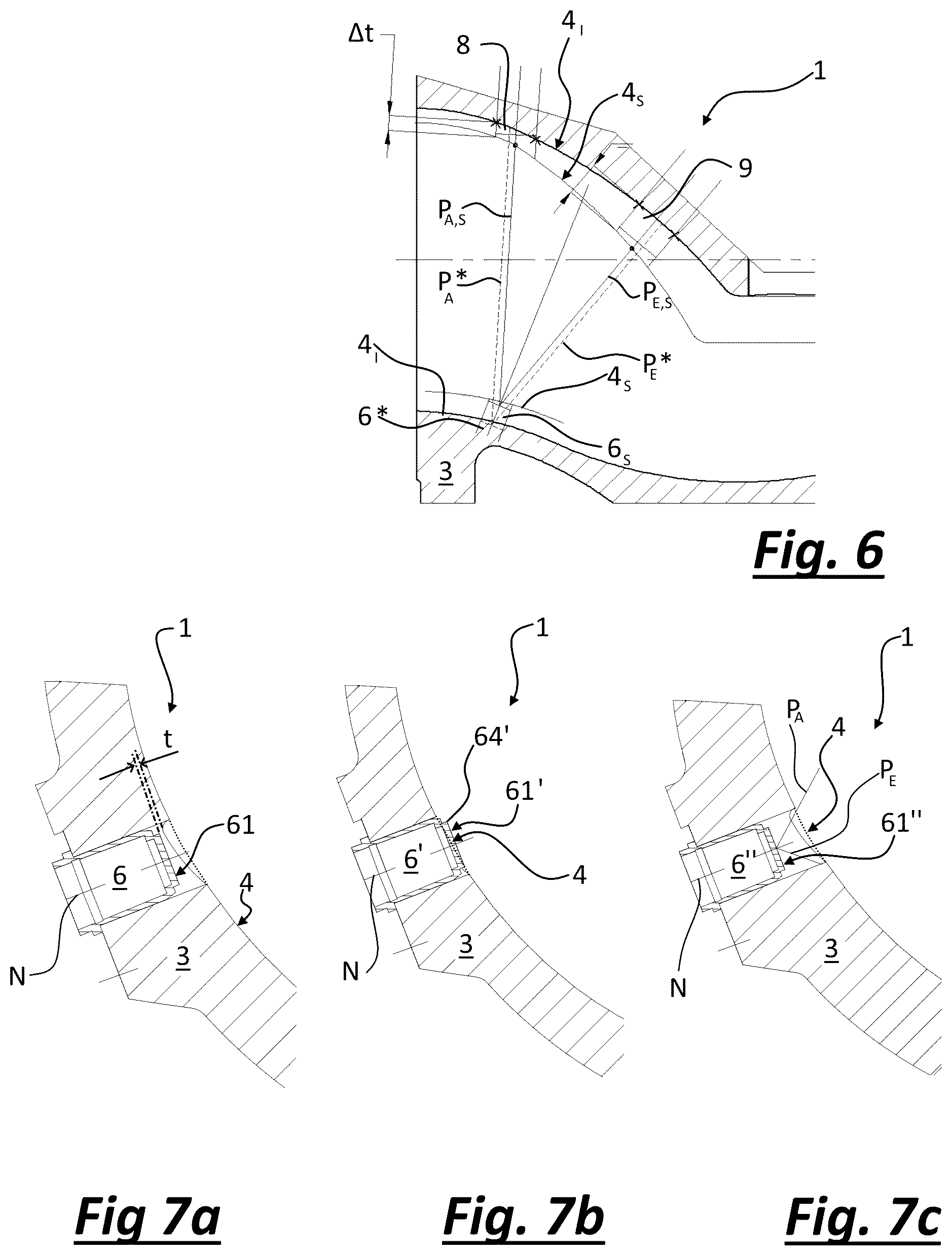 Patent US12098937 Figure 5 – Measuring channel and process for spatially arranging a sensor component or sensor array in a measuring channel