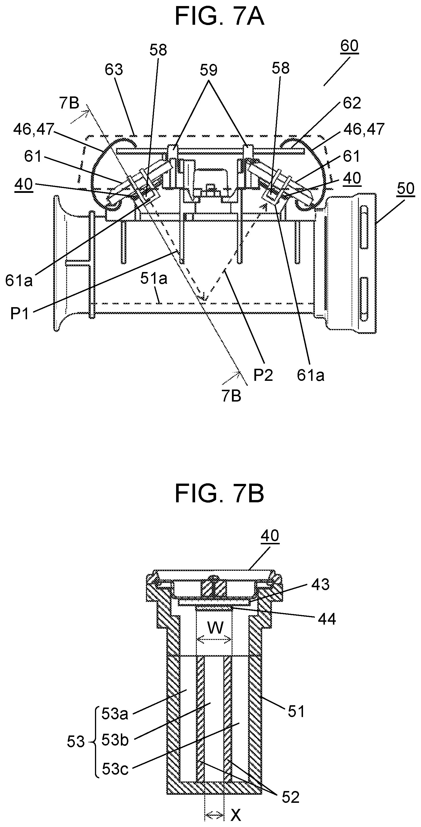 Patent US12098938 Figure 7 – Ultrasonic transceiver including piezoelectric element and stacked layers of a plurality of matching layers, and ultrasonic flow meter having the ultrasonic transceiver