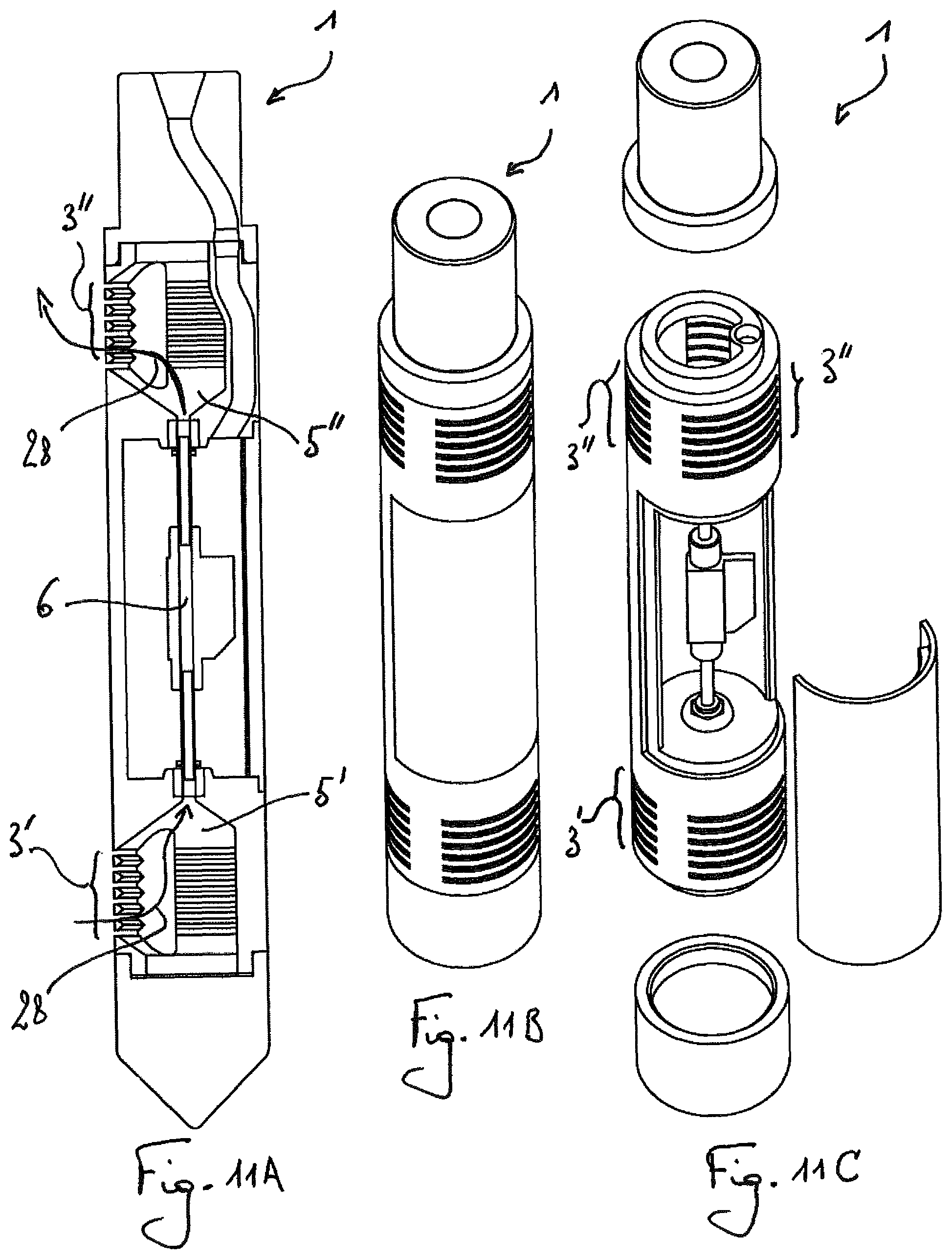 Patent US12098941 Figure 11 – Method and device for monitoring a fluid flux