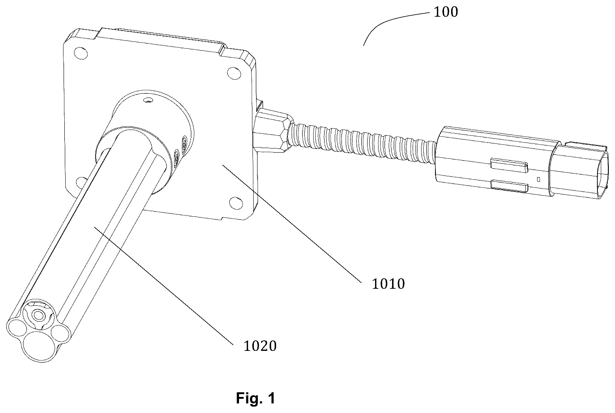 Patent US12098942 — Liquid flow monitoring system — Figure 1