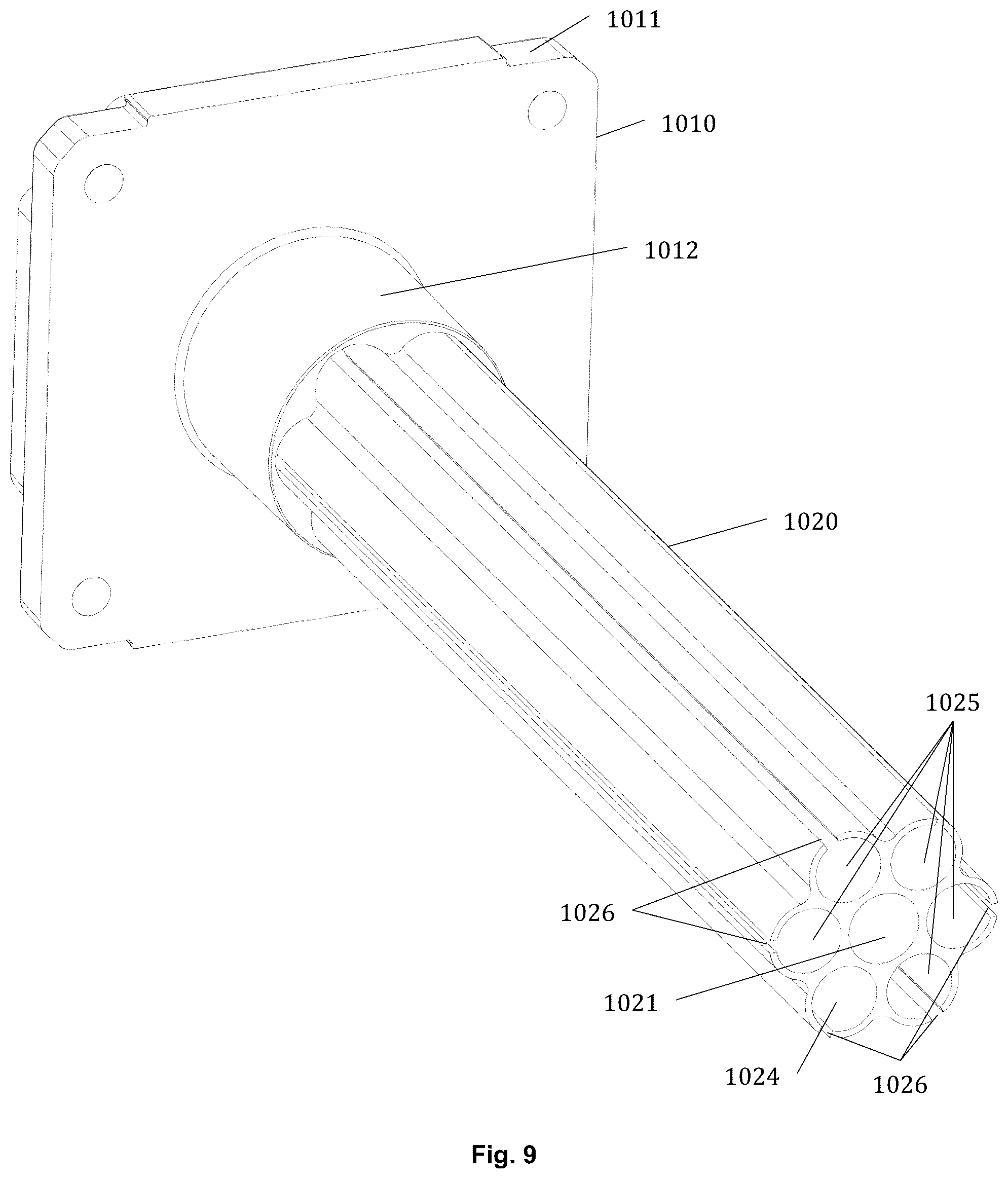 Patent US12098942 Figure 9 – Liquid flow monitoring system