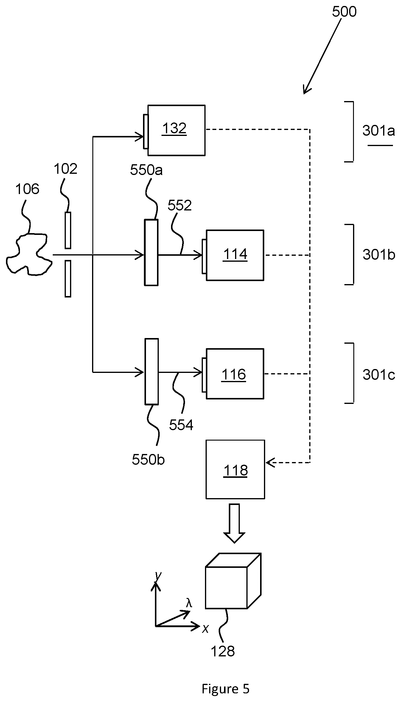 Patent US12098954 Figure 5 – Optical device and method