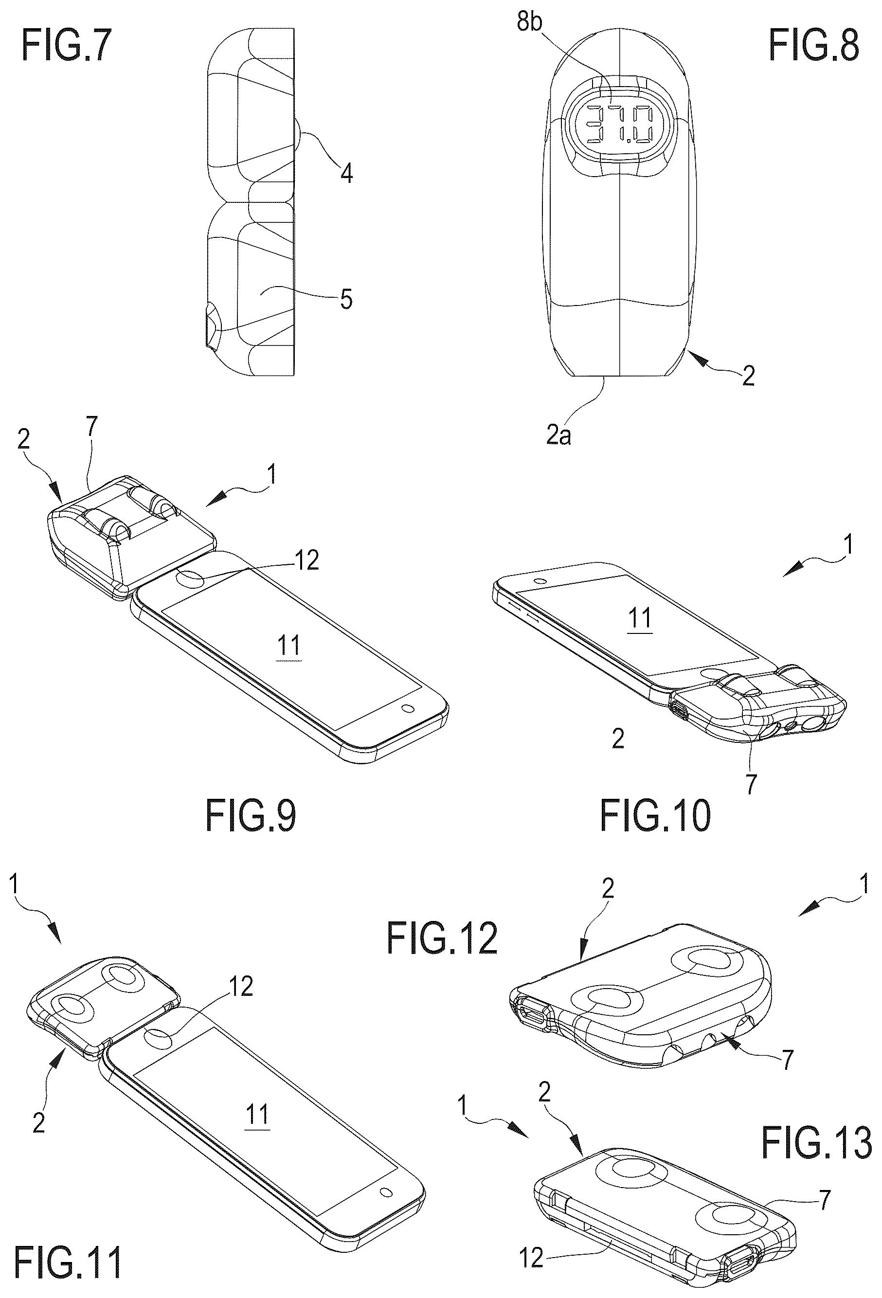 Patent US12098961 Figure 3 – Non-contact infrared thermometer