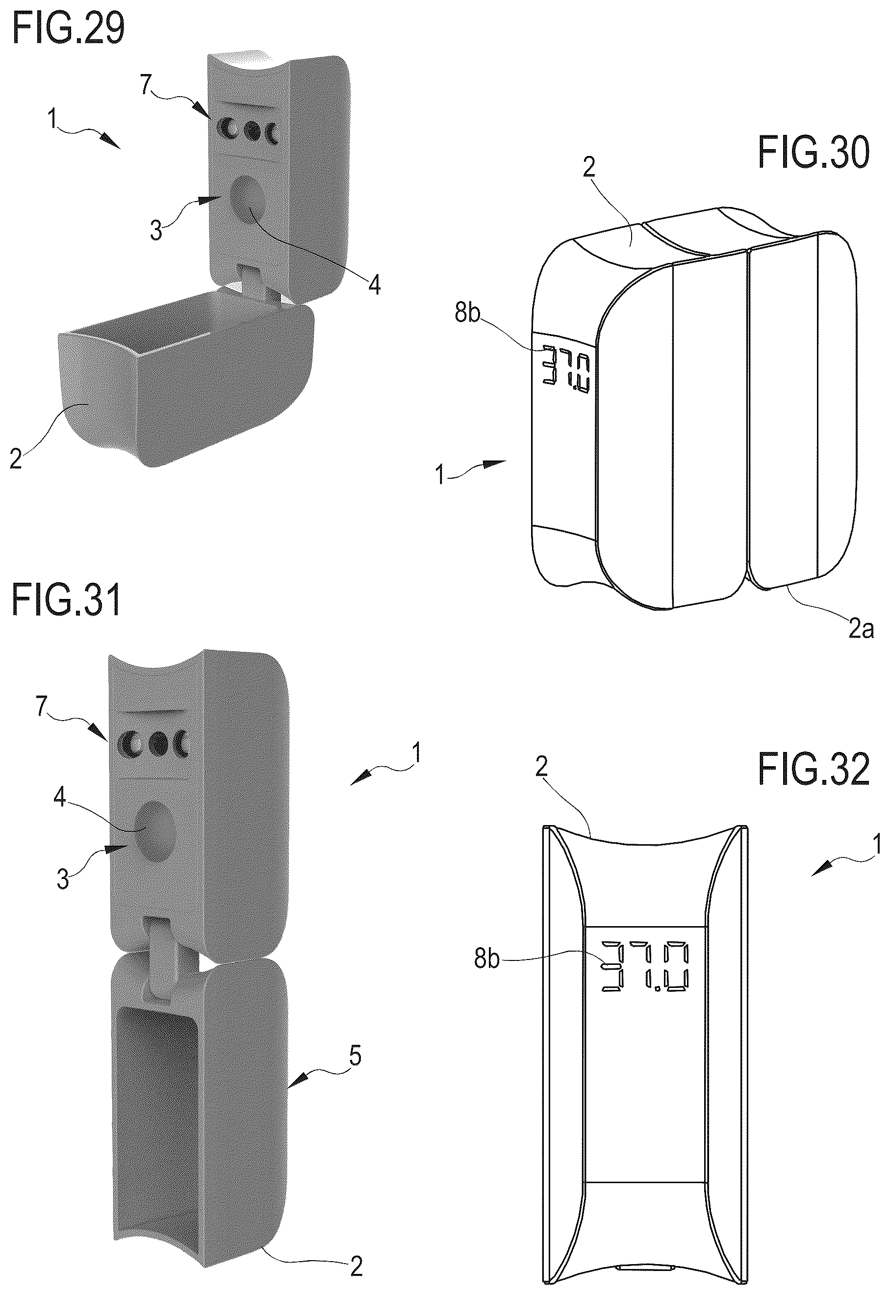 Patent US12098961 Figure 5 – Non-contact infrared thermometer