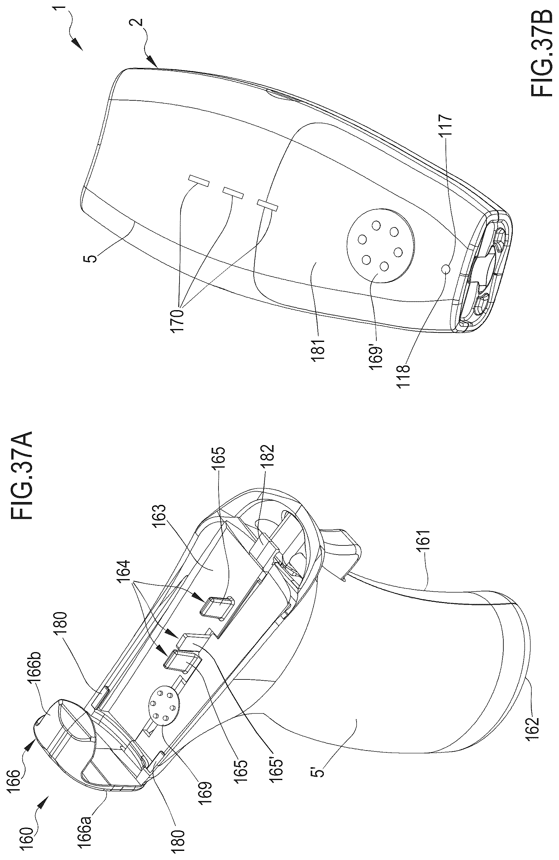 Patent US12098961 Figure 8 – Non-contact infrared thermometer