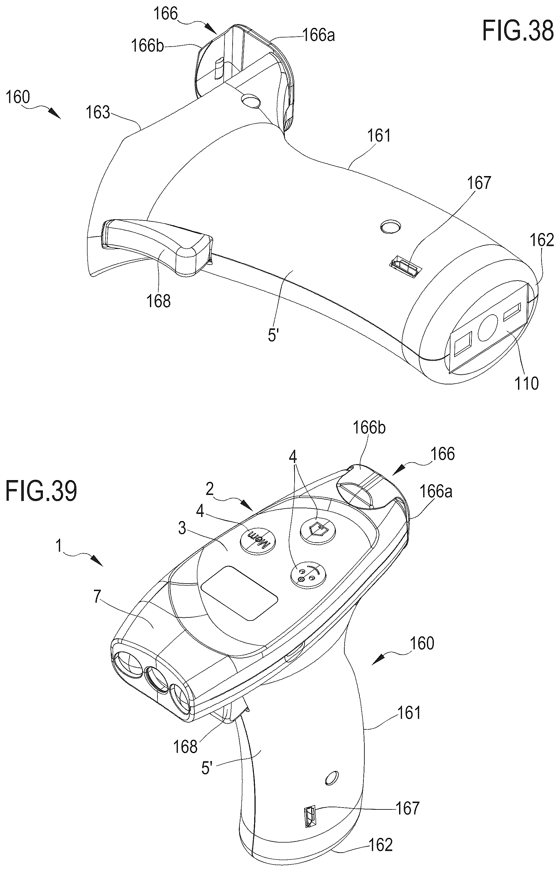 Patent US12098961 Figure 9 – Non-contact infrared thermometer