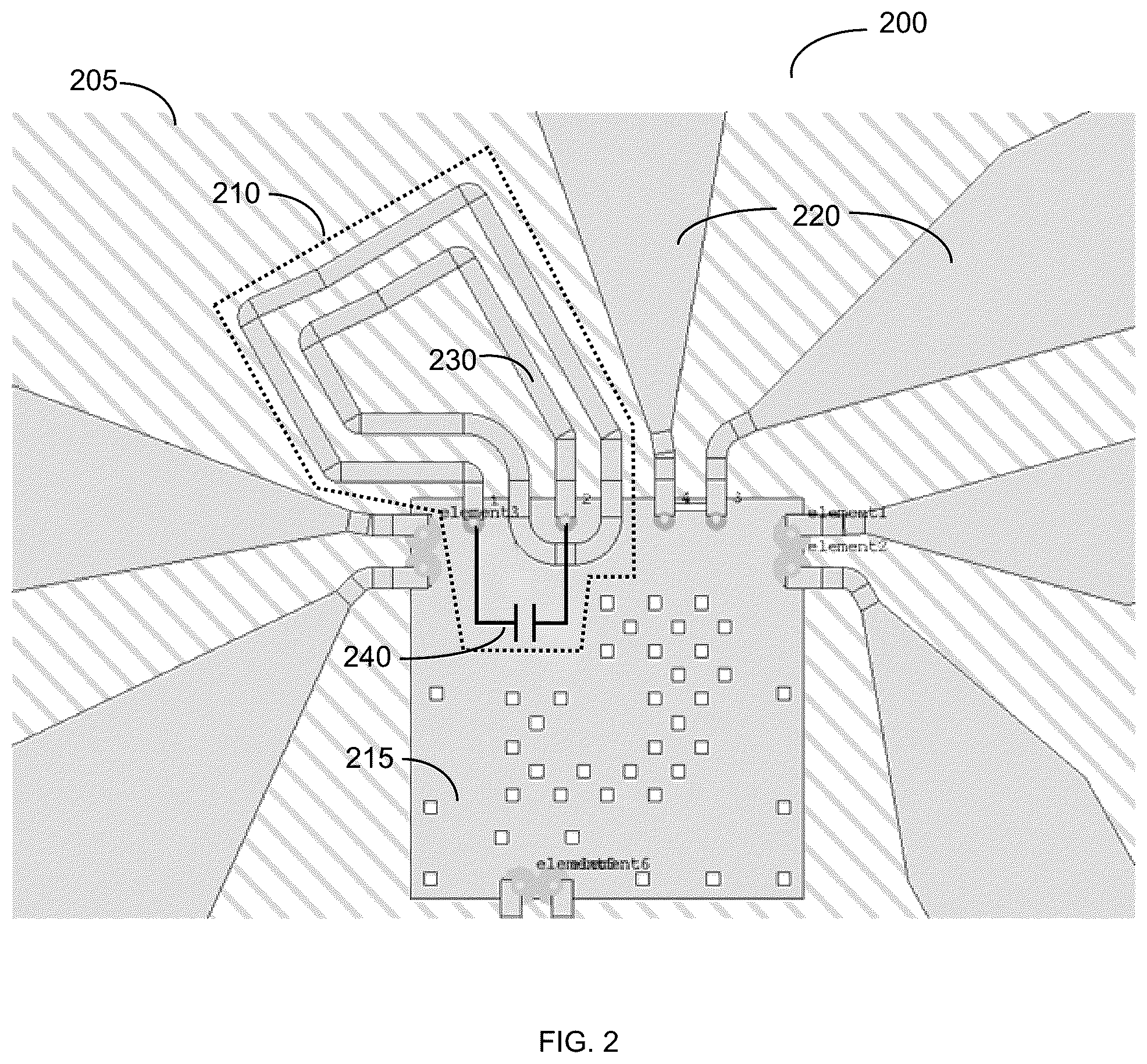 Patent US12098962 Figure 2 – Single layer LC oscillator