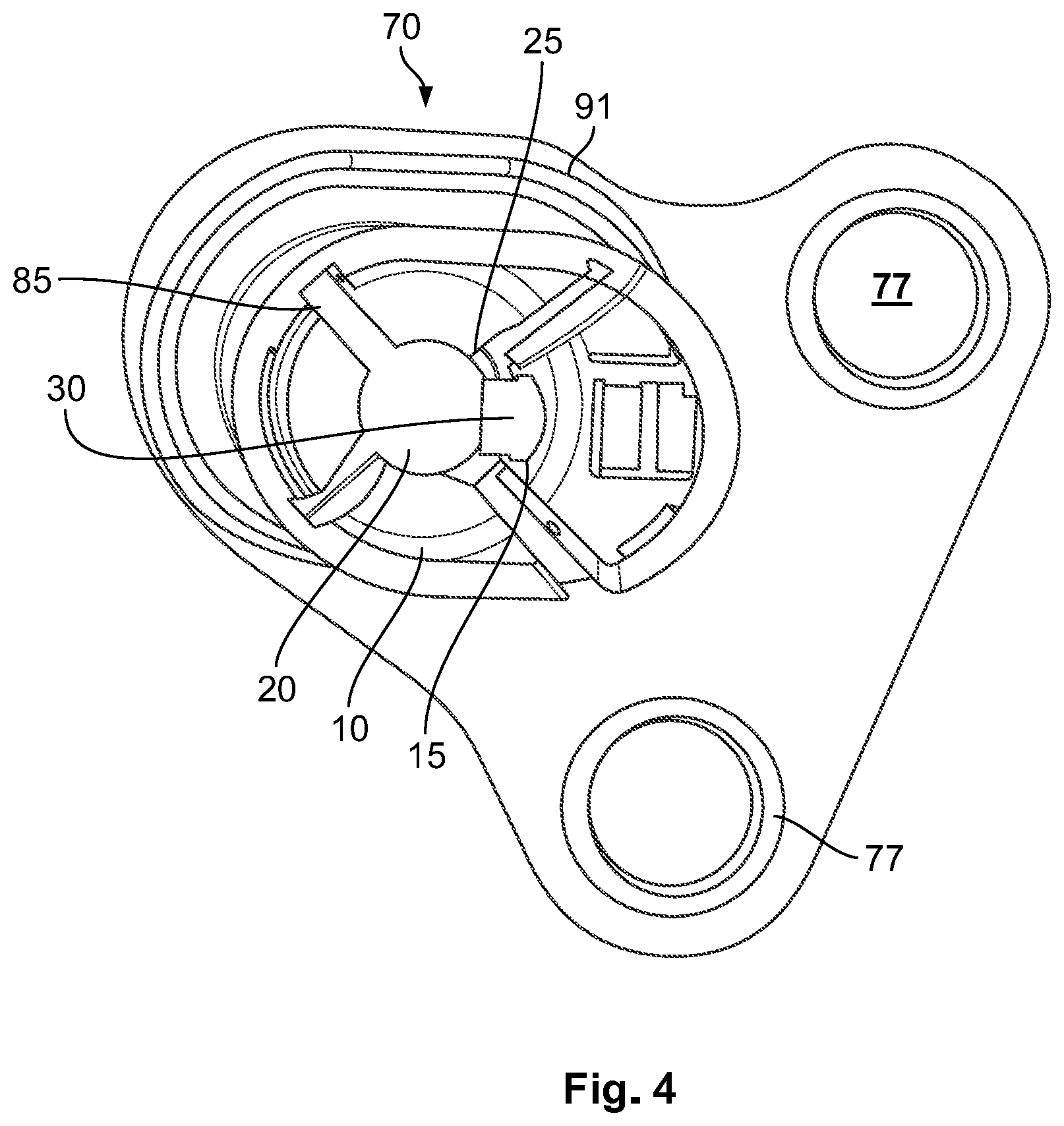 Patent US12098963 Figure 4 – Temperature sensor assembly