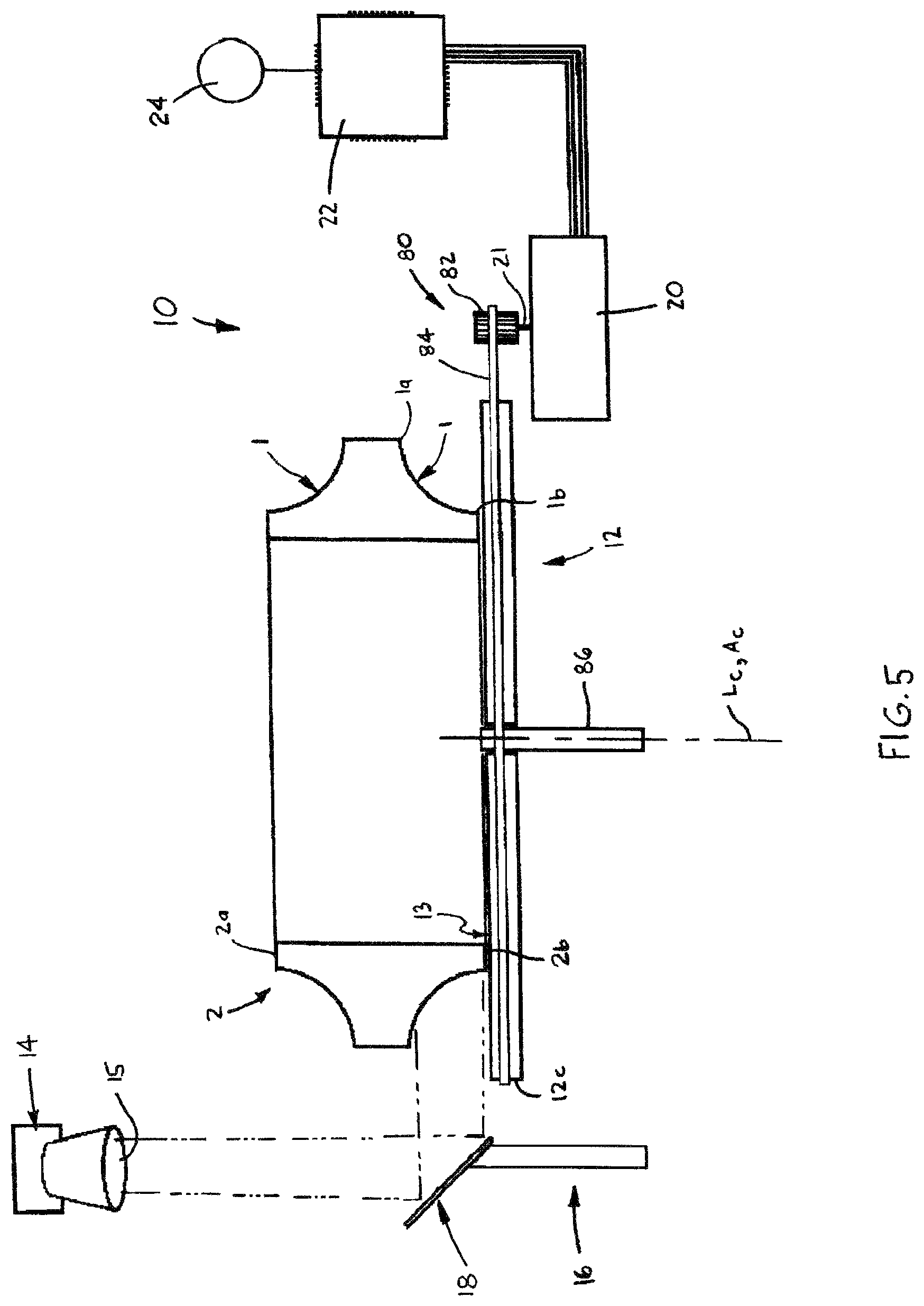 Patent US12098969 Figure 5 – Imaging system for recording images of bearing raceways