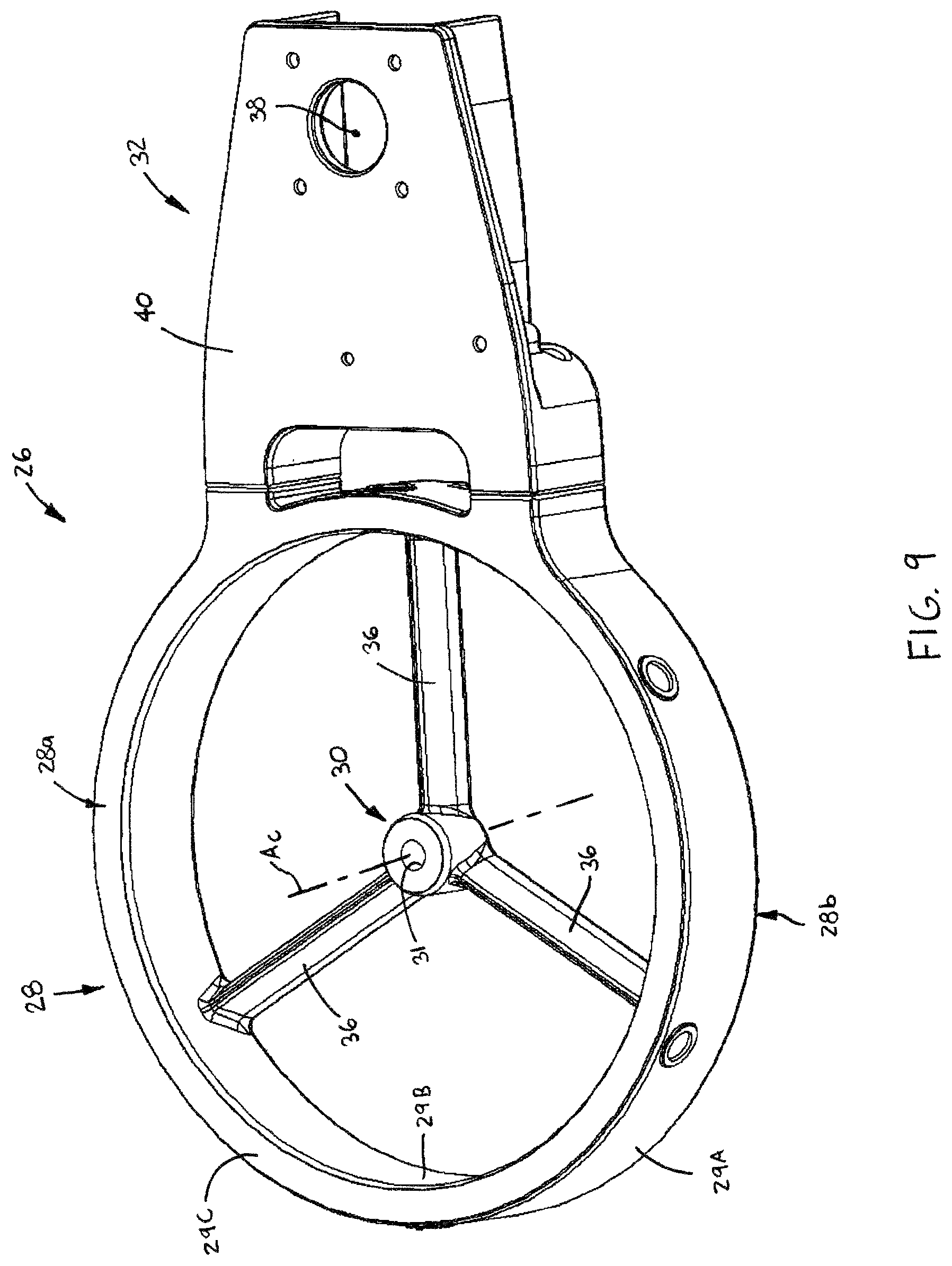 Patent US12098969 Figure 8 – Imaging system for recording images of bearing raceways