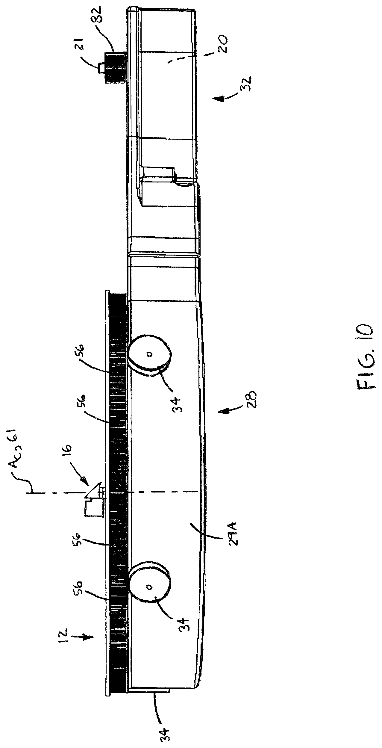Patent US12098969 Figure 9 – Imaging system for recording images of bearing raceways