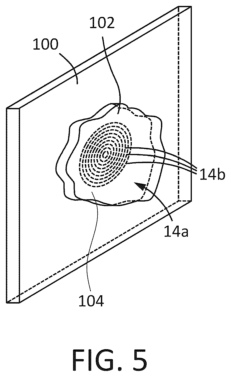 Patent US12098975 Figure 5 – Methods, systems, and apparatuses for non-destructively inspecting, detecting, and measuring structural component internal deformation and strain by correlating density variations of induced material density patterns